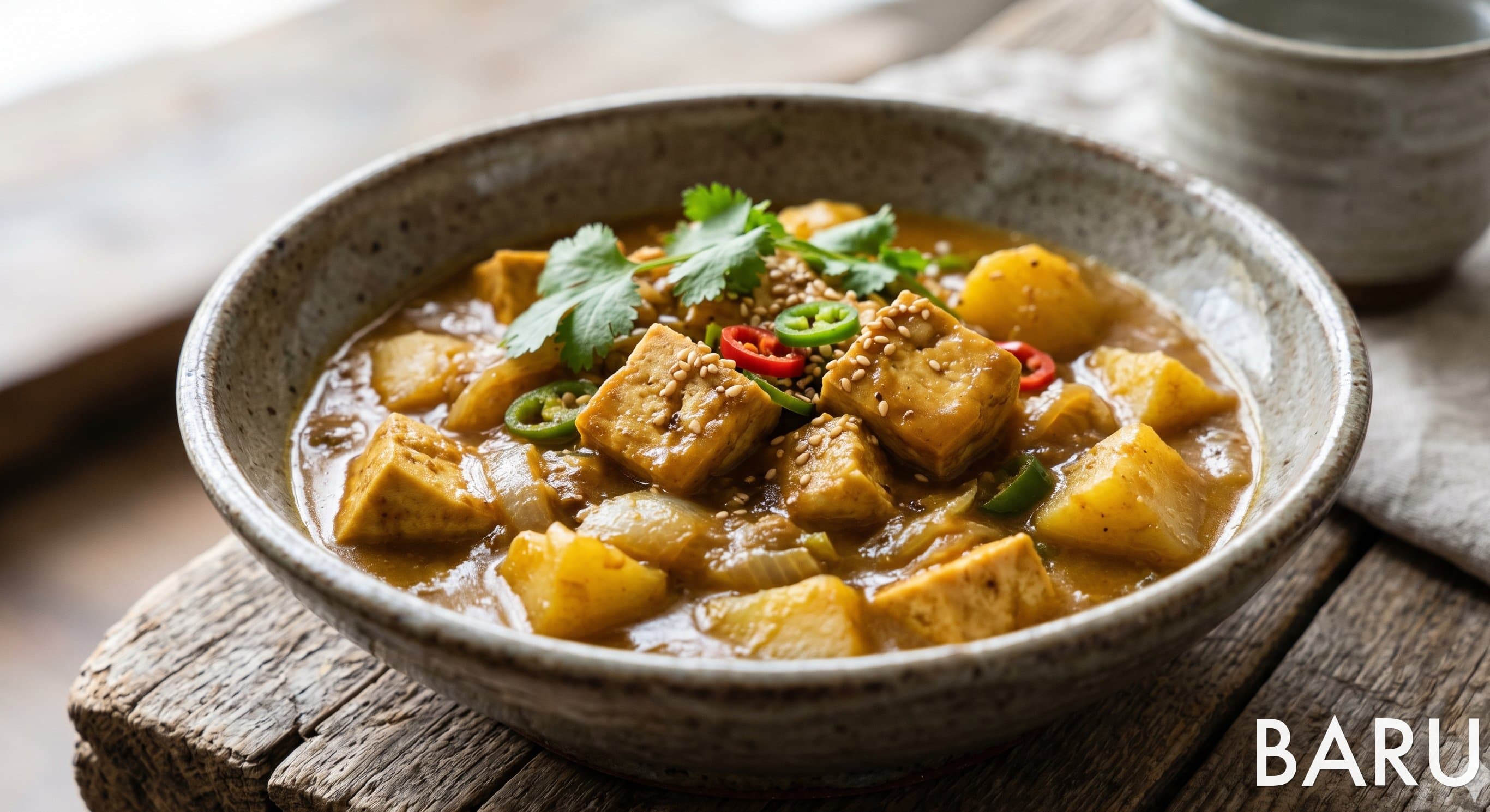 Mild Tofu Curry (두부 카레)