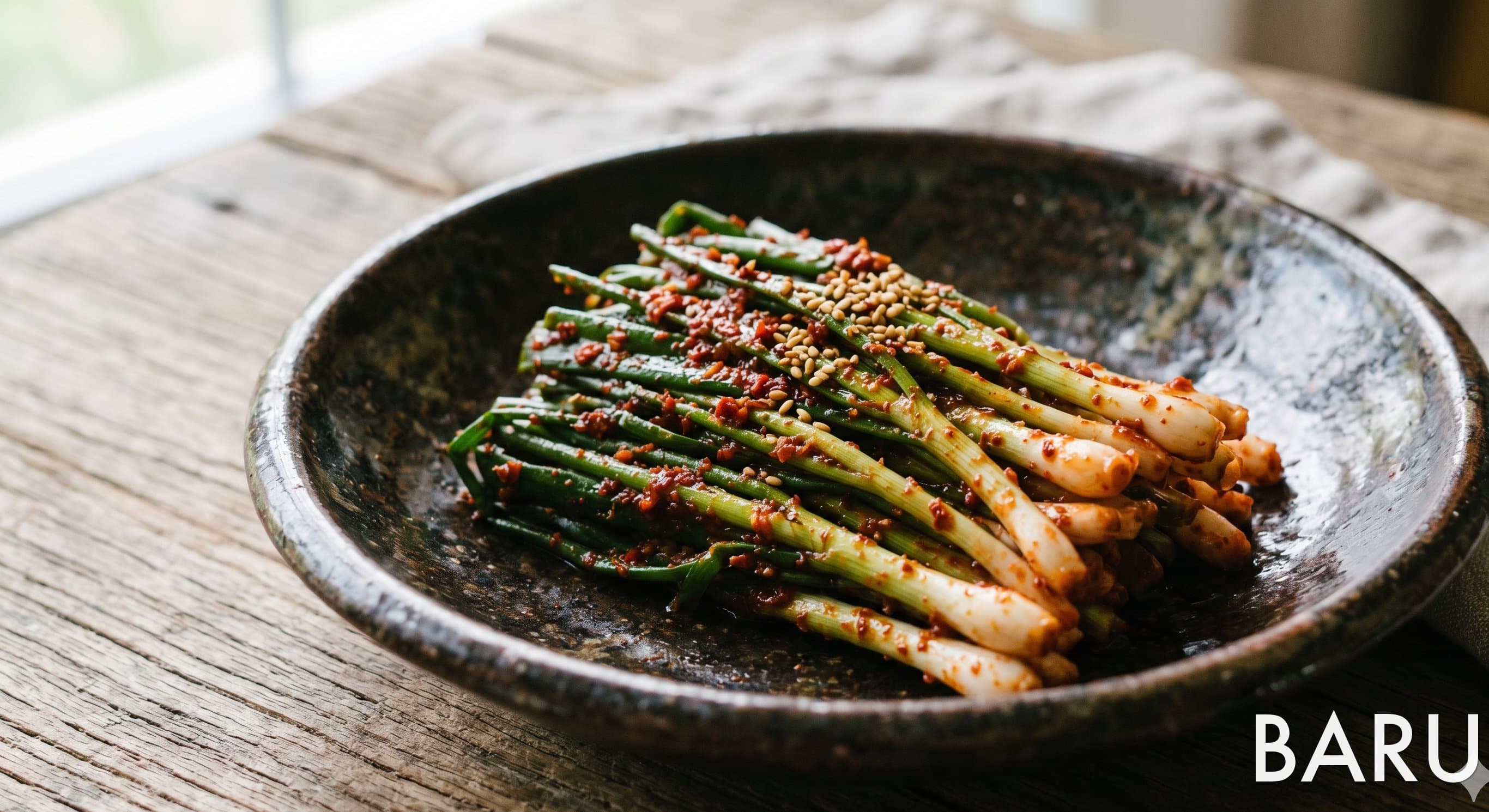 Scallion Kimchi (쪽파김치)