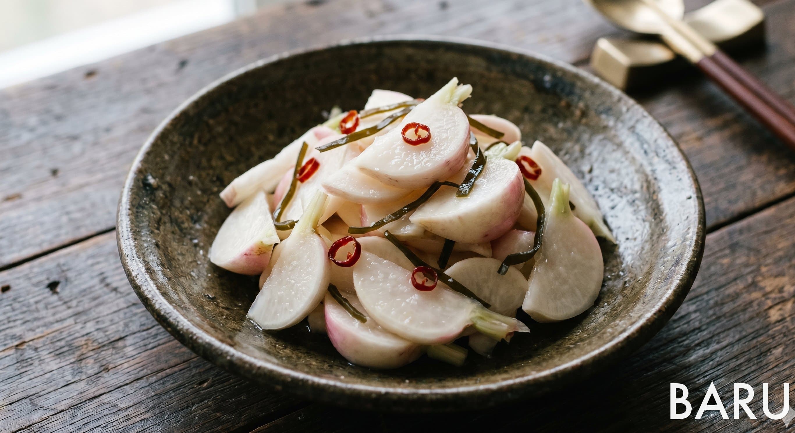 Quick-Pickled Baby Turnips (순무 아사즈케)