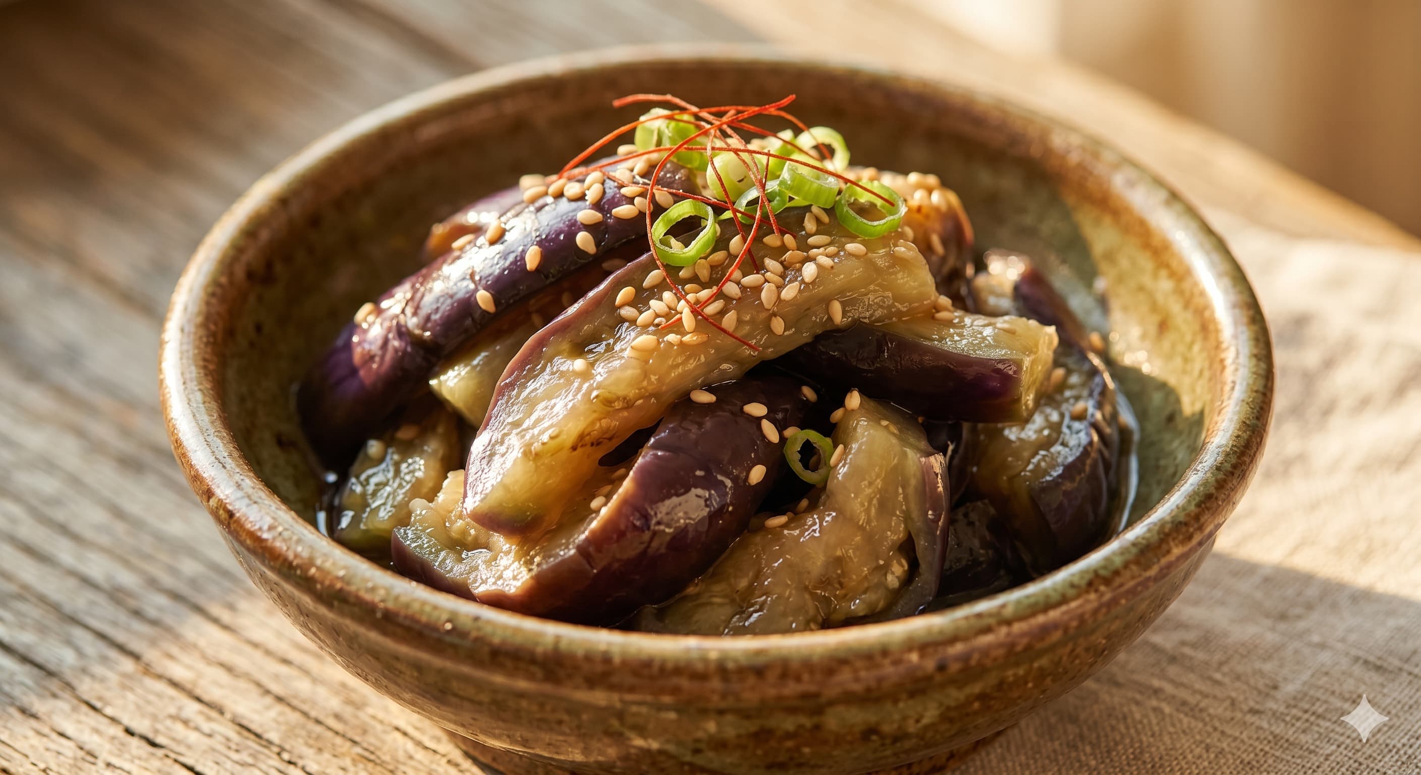 Quick-Pickled Eggplant (가지 아사즈케)