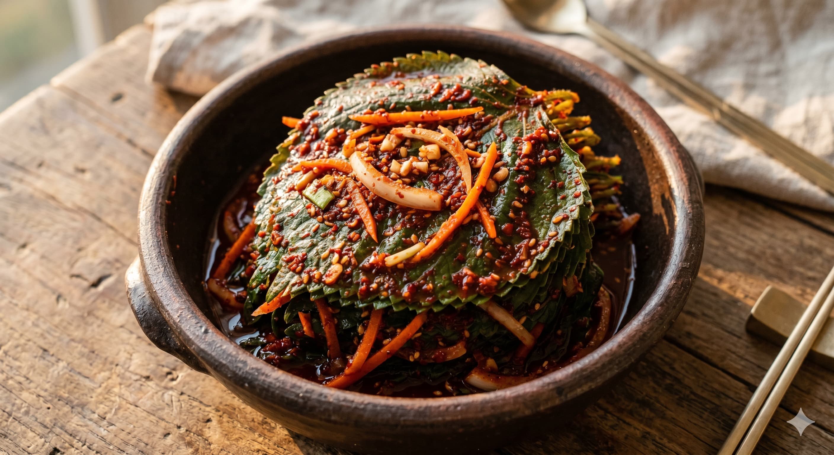 Perilla Leaf Kimchi (깻잎 양념장 절임)