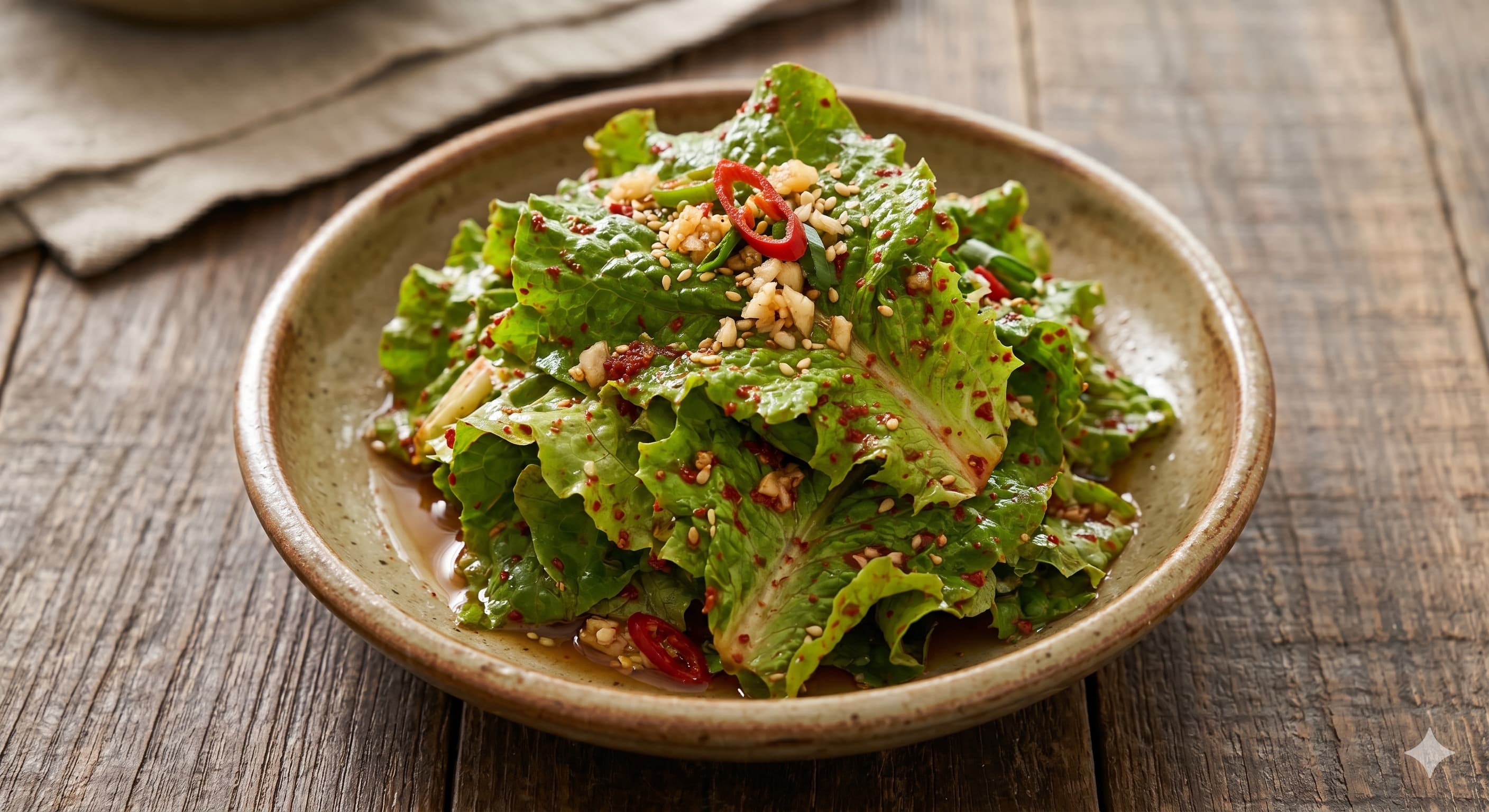 Lettuce Geotjeori (상추겉절이)