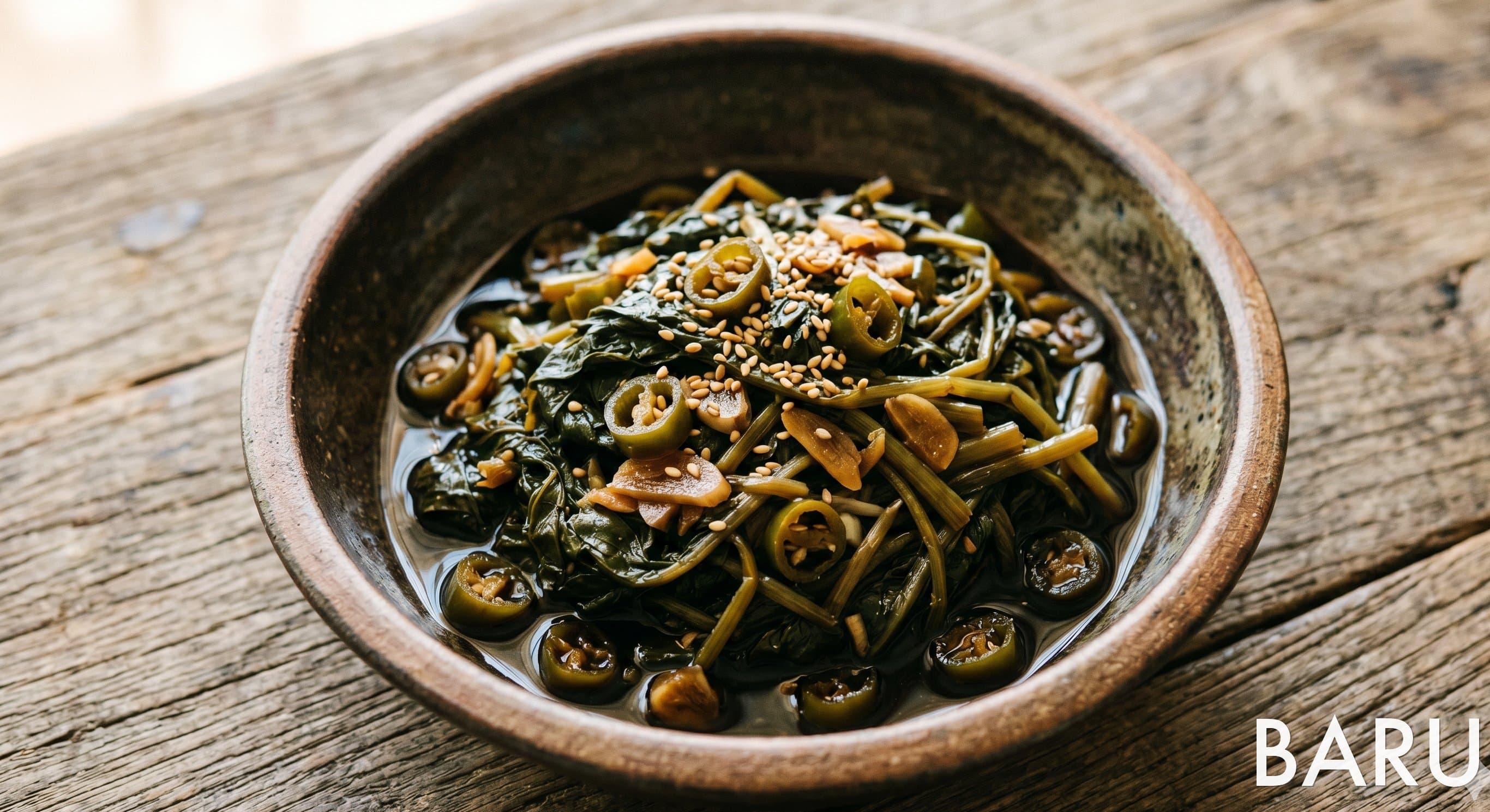 Chamnamul Jangajji (참나물장아찌)