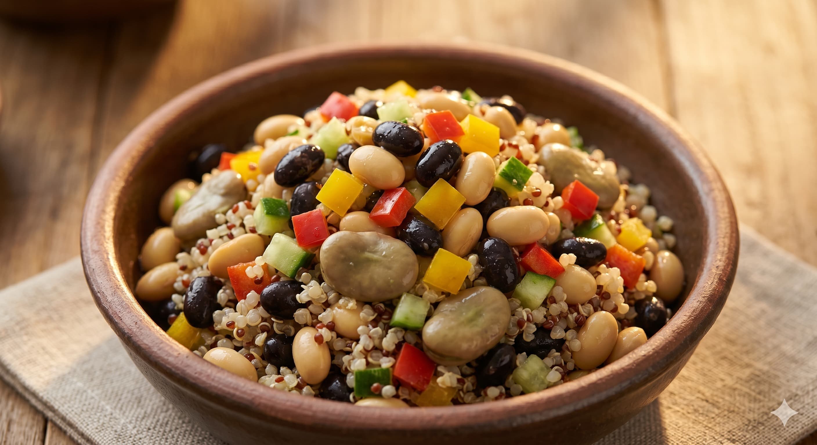 Mixed Bean & Quinoa Salad (콩샐러드)