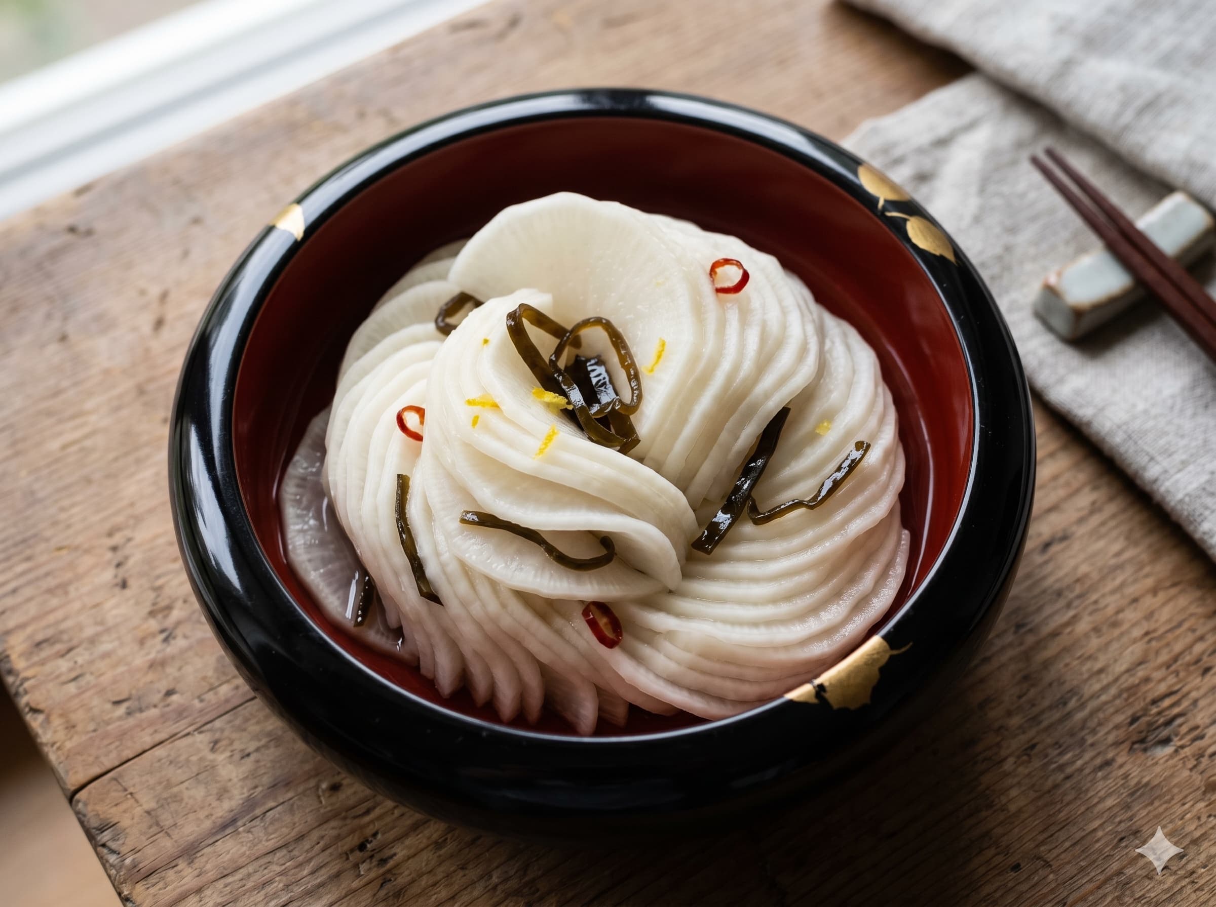 Thousand-layer Turnip Pickle (카부노 센마이즈케)