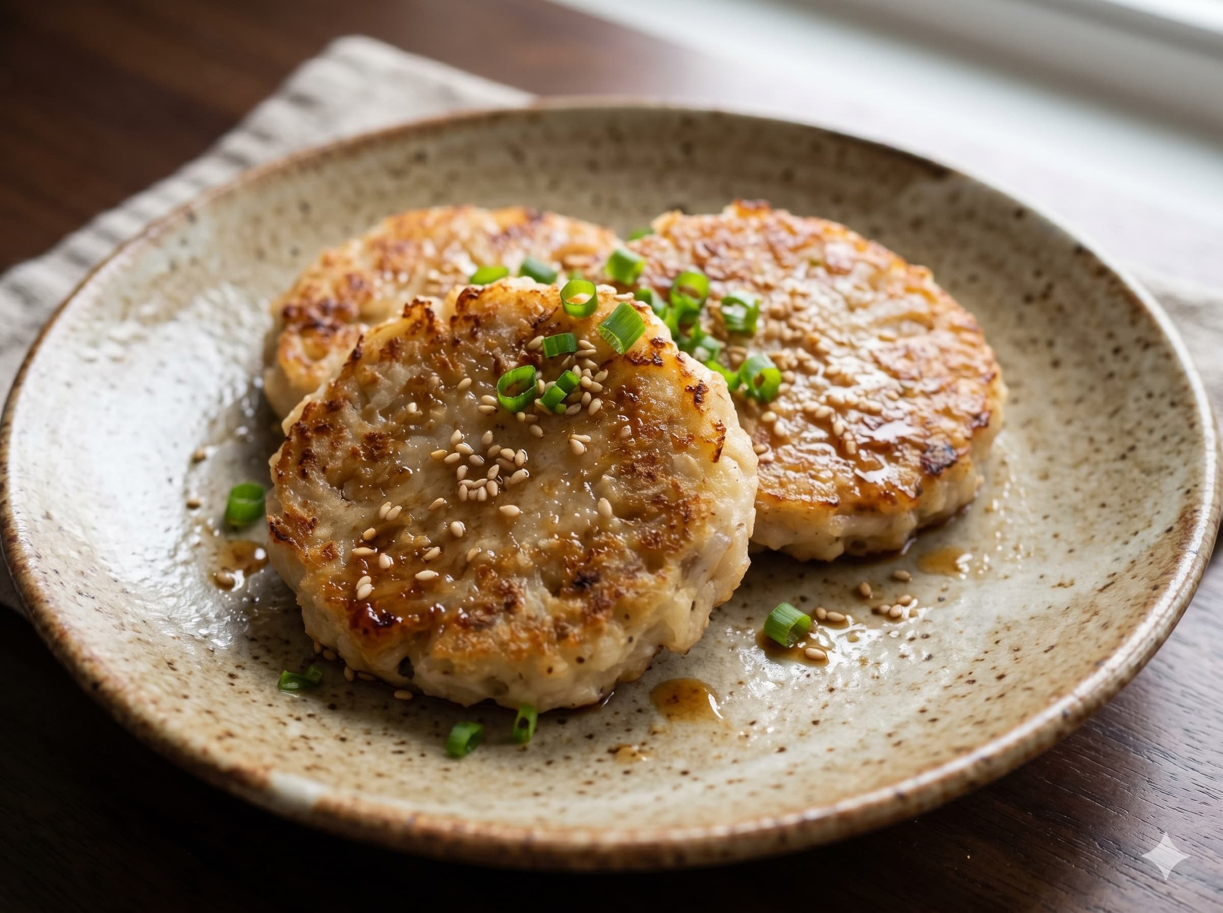 Lotus Root Rice Cake (렌콘모치)