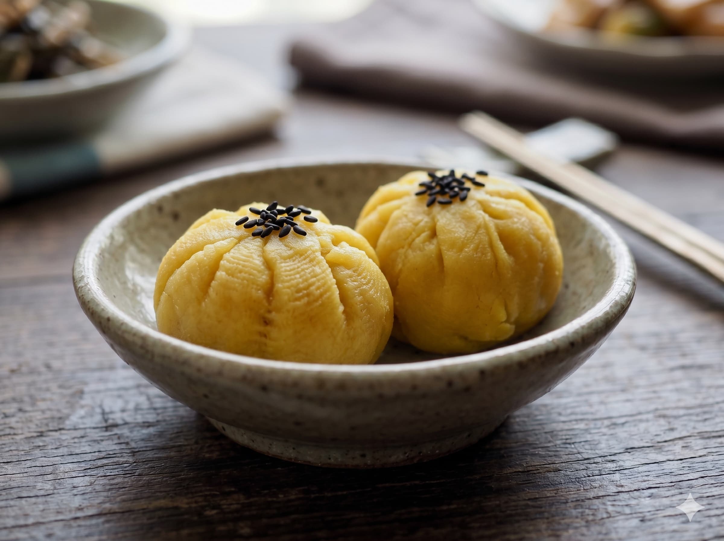 Wrapped Sweet Potato Dumpling (차킨시보리)