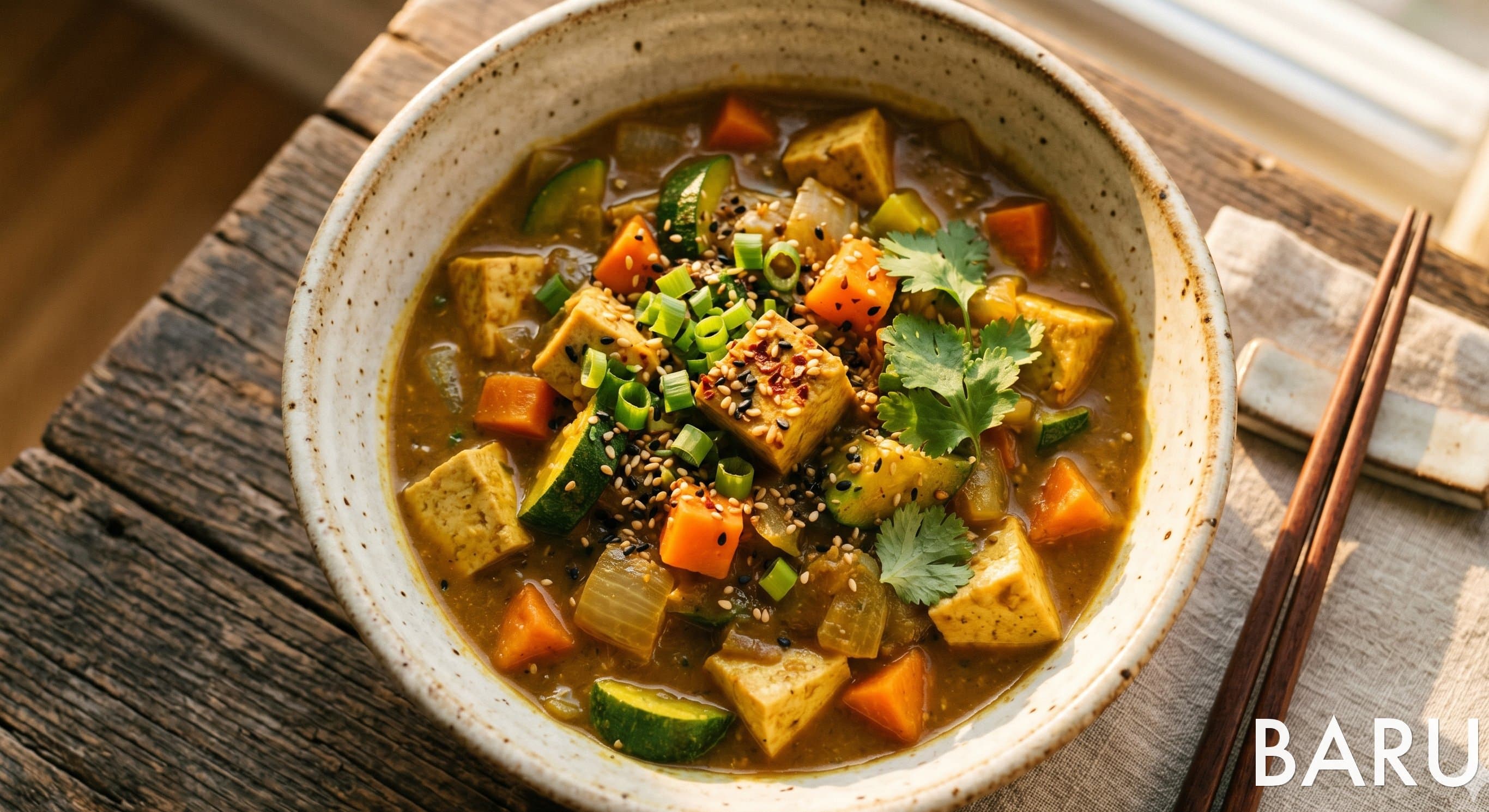 Rice-free Tofu Curry (두부카레)