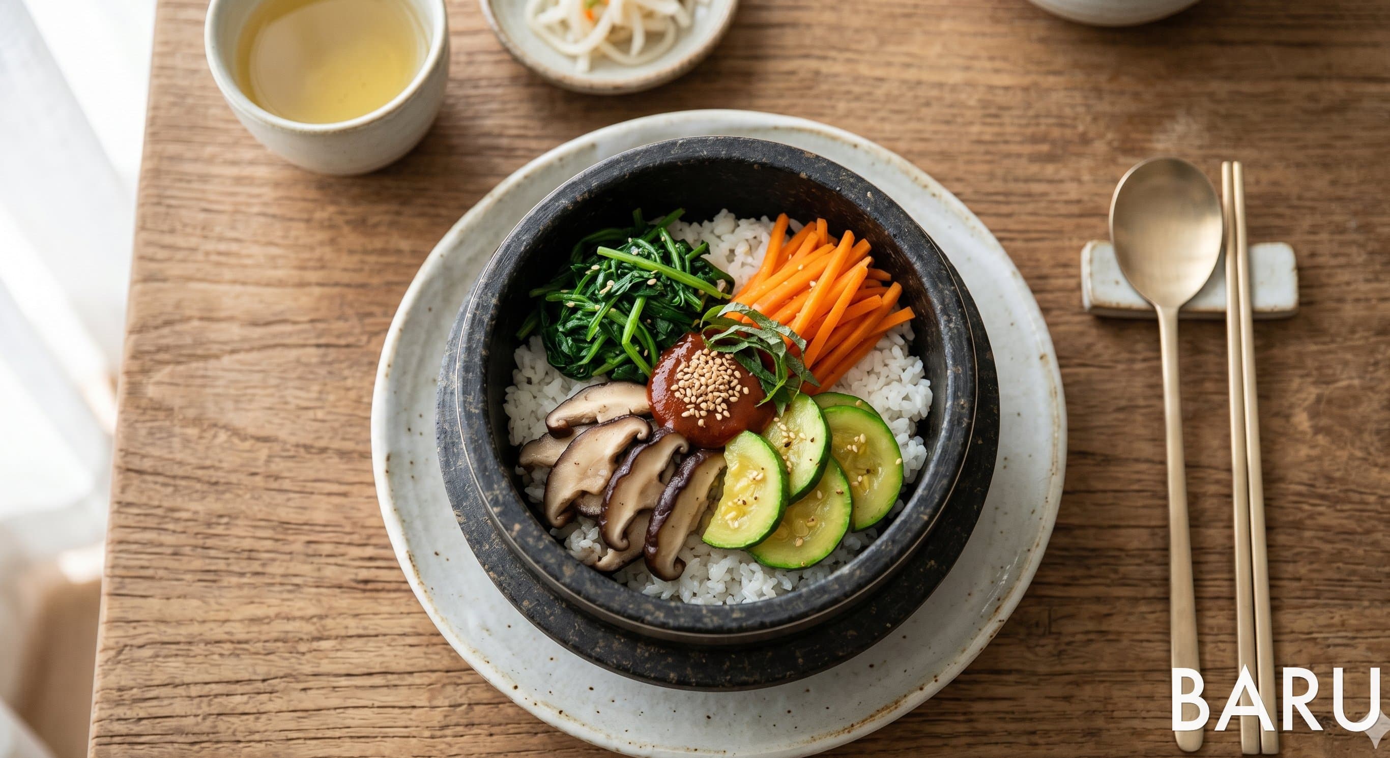 Temple-style Bibimbap (사찰식 비빔밥)