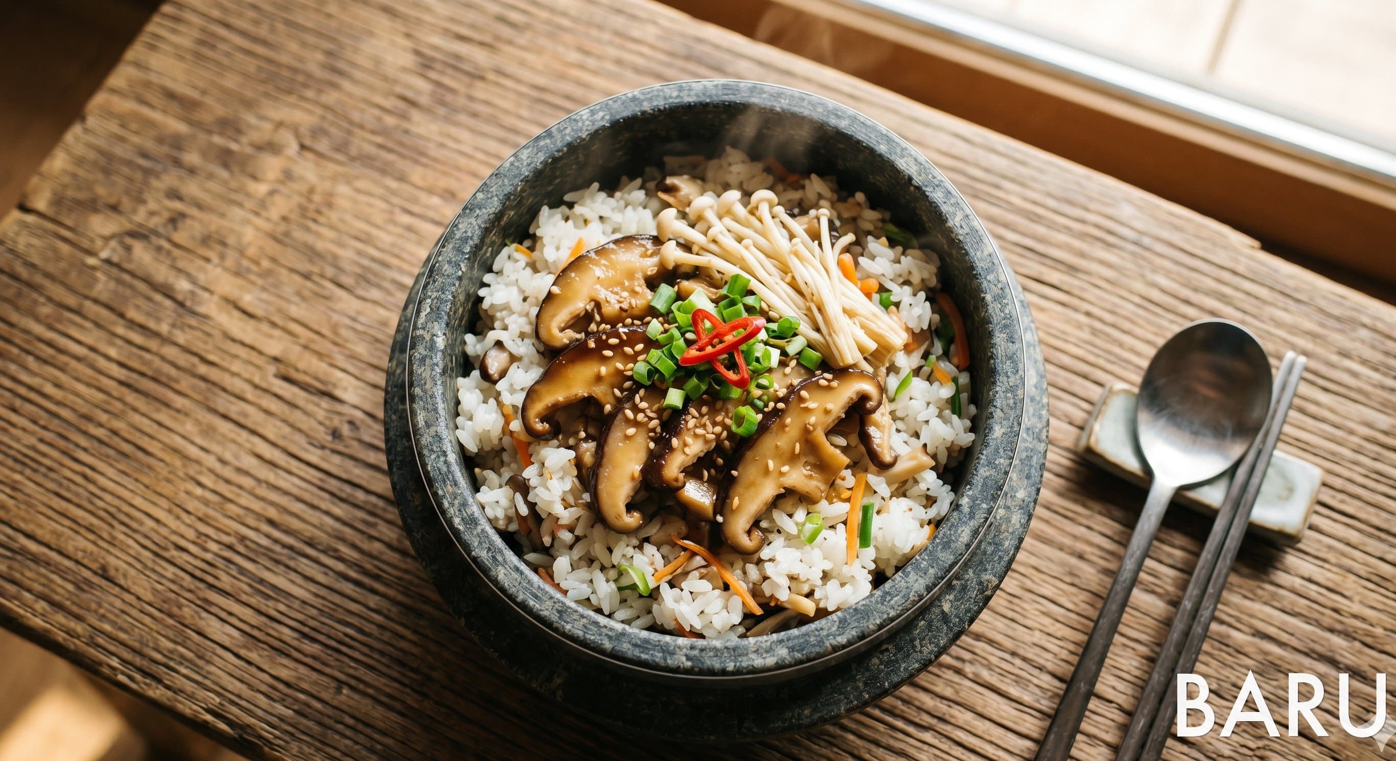 Shiitake Mushroom Sushi (표고버섯 초밥)