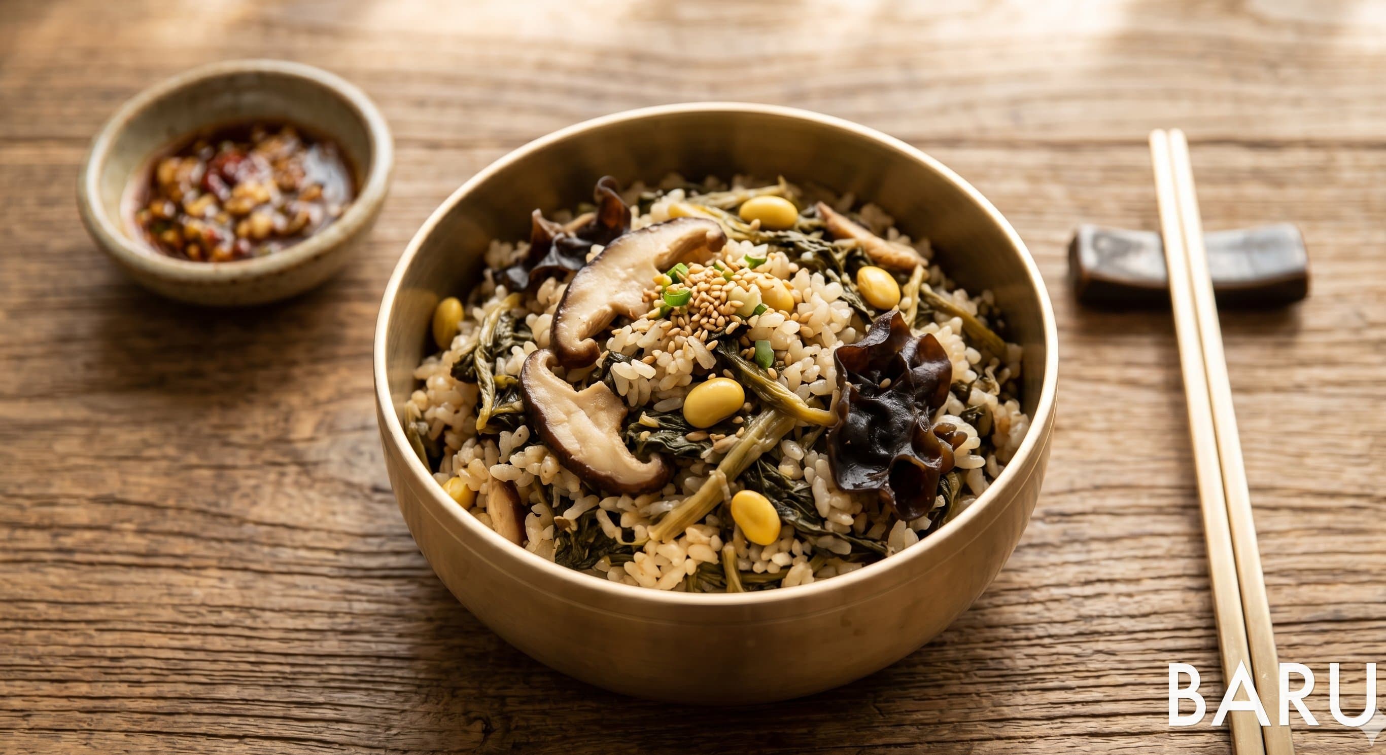 Dried Radish Greens Rice (시래기밥)