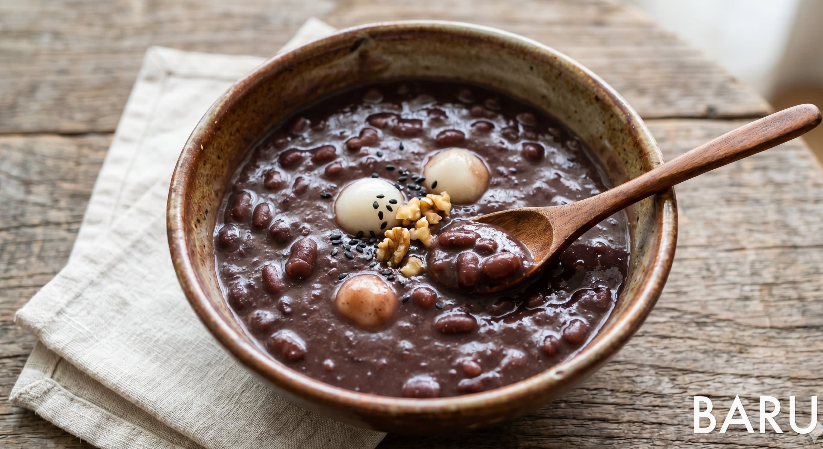 Sweet Red Bean Porridge (단팥죽 쉽게)