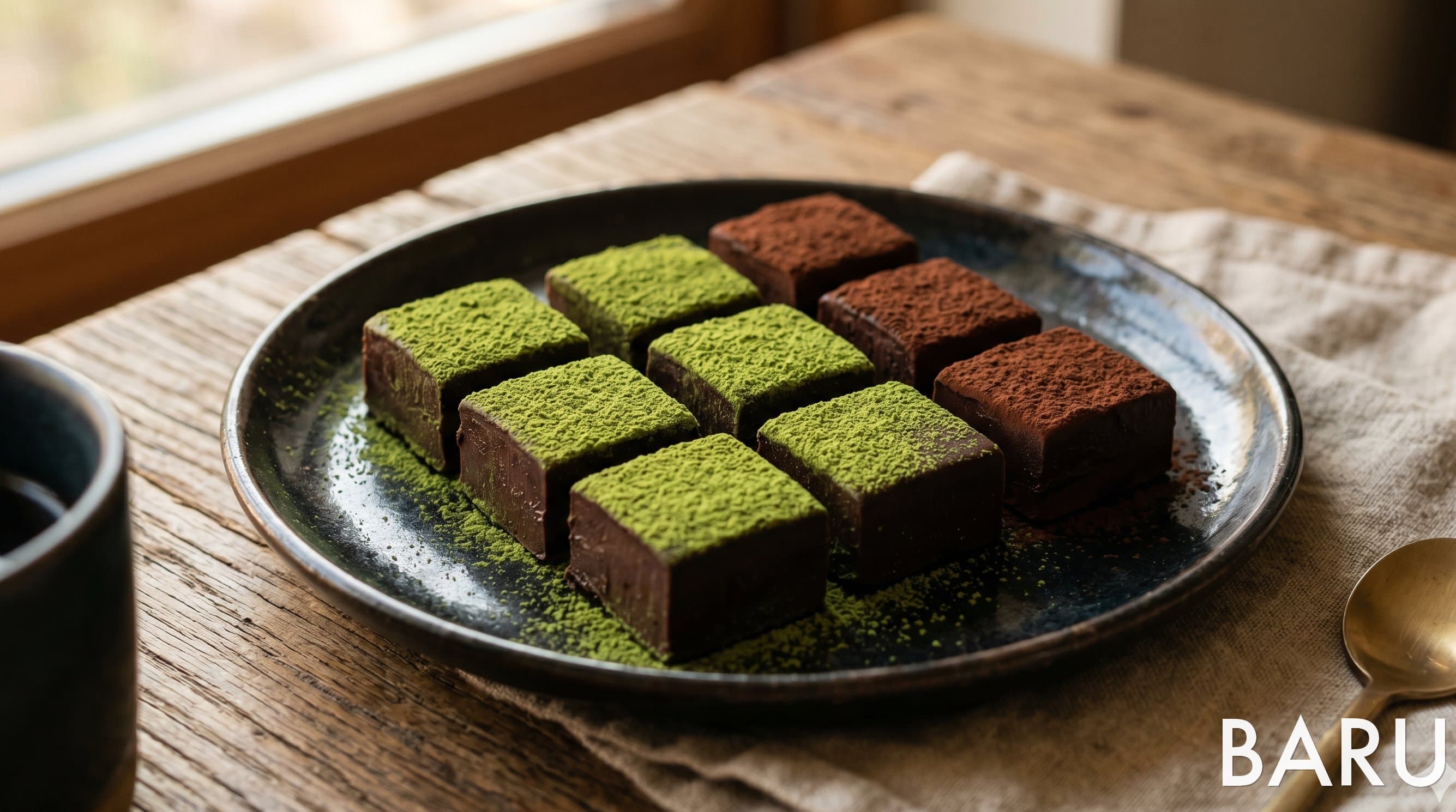 Pavé Chocolate with Silken Tofu (두부 파베 초콜릿)