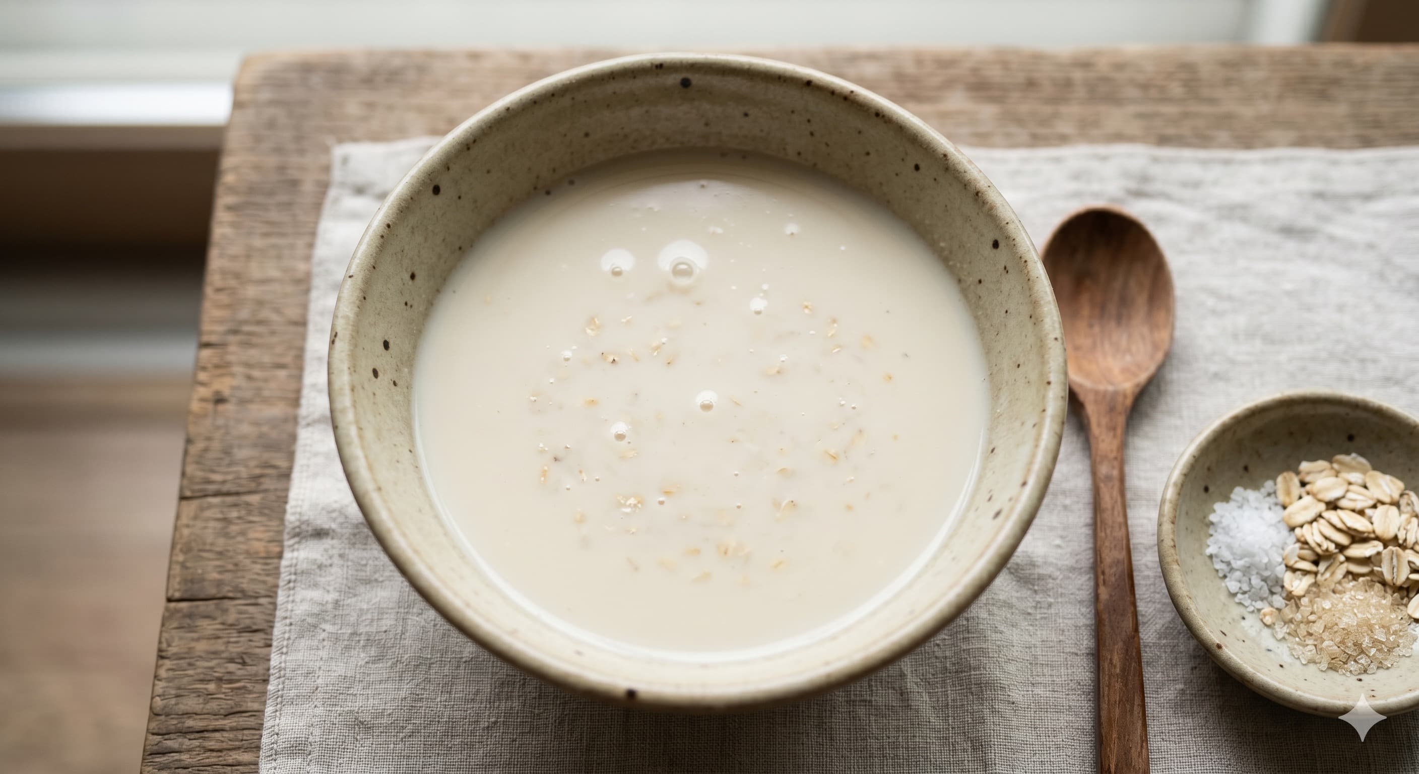 Homemade Oat Milk (오트밀크)