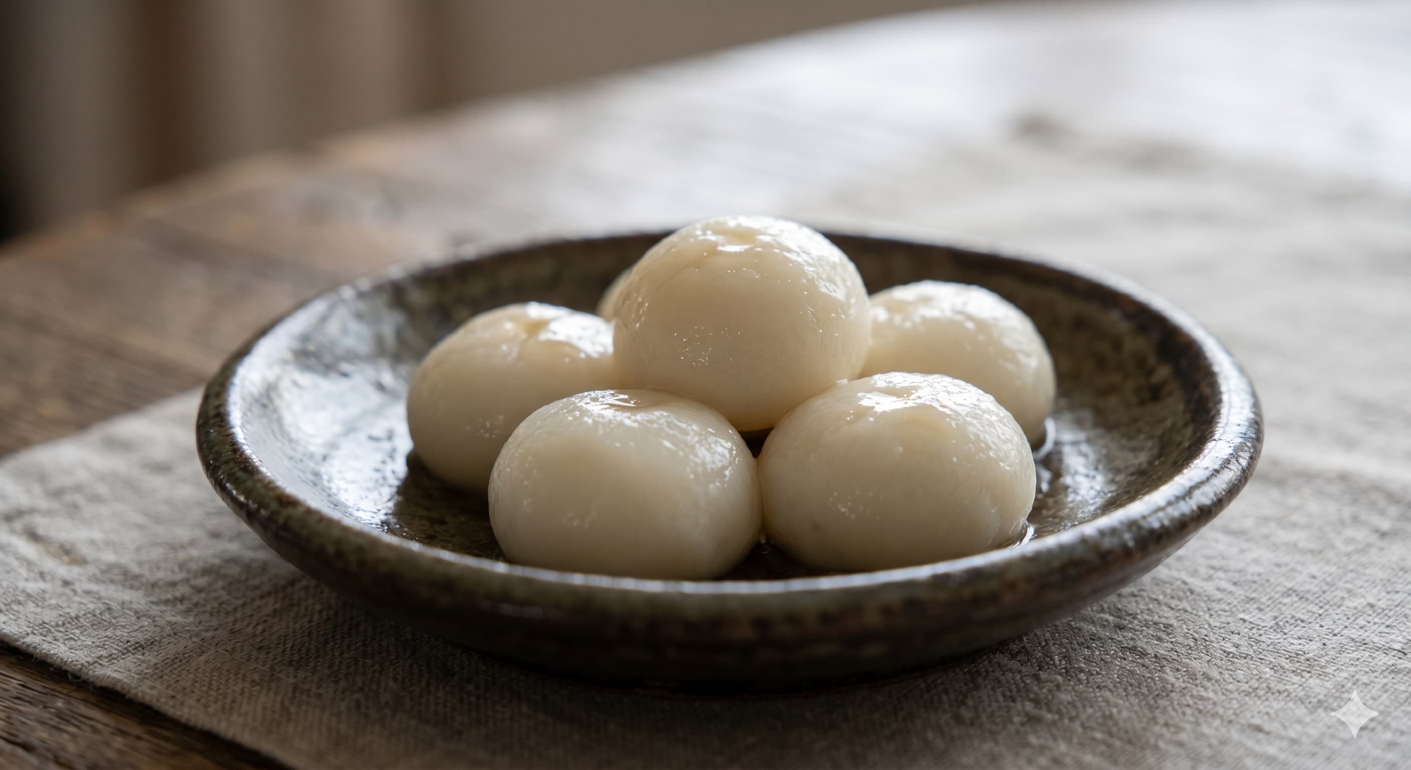 Soft Rice Flour Dumplings (Shiratama Dango) (시라타마 단고)