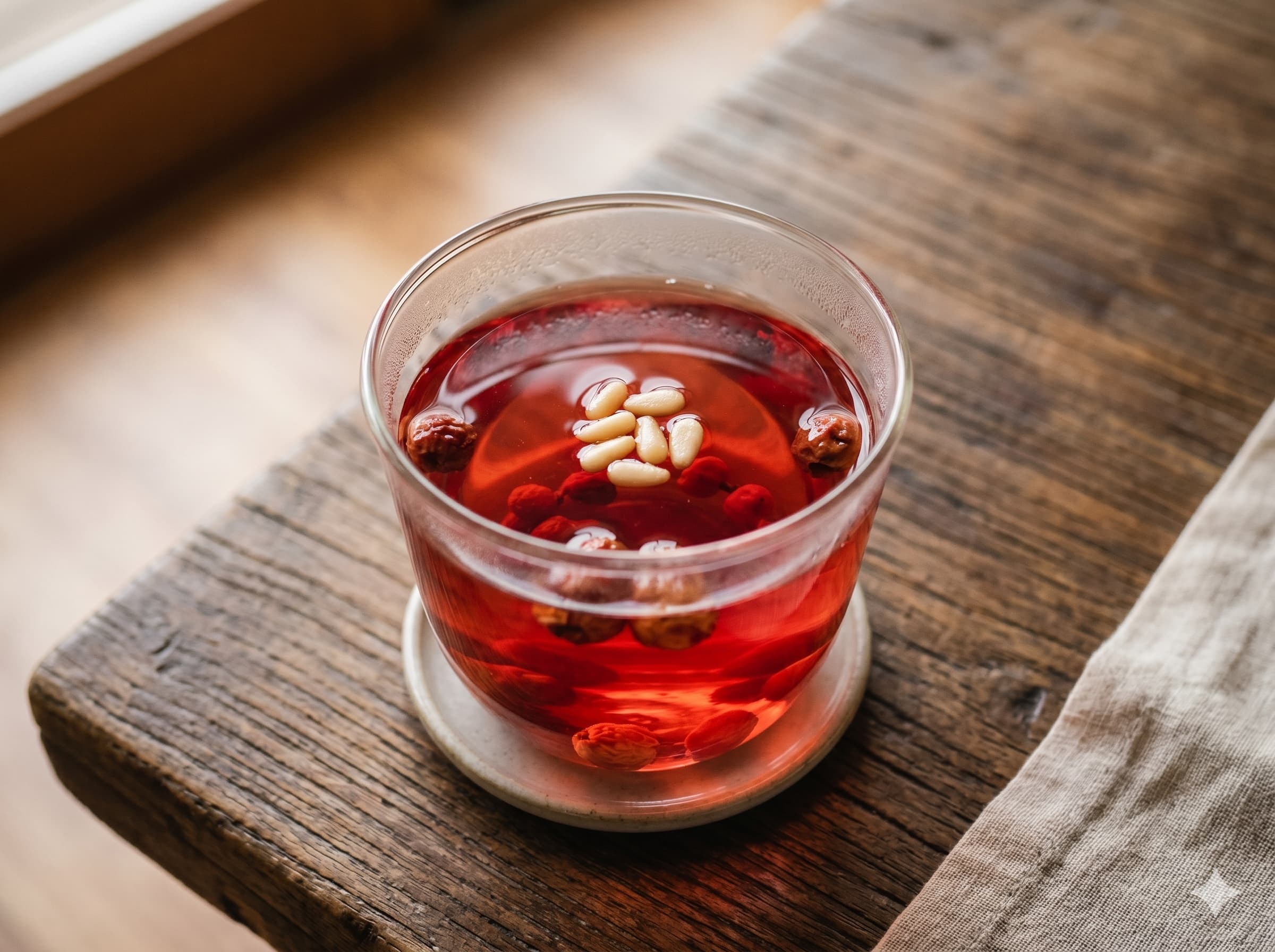Five-Flavor Berry Tea (Omija-cha) (오미자차)