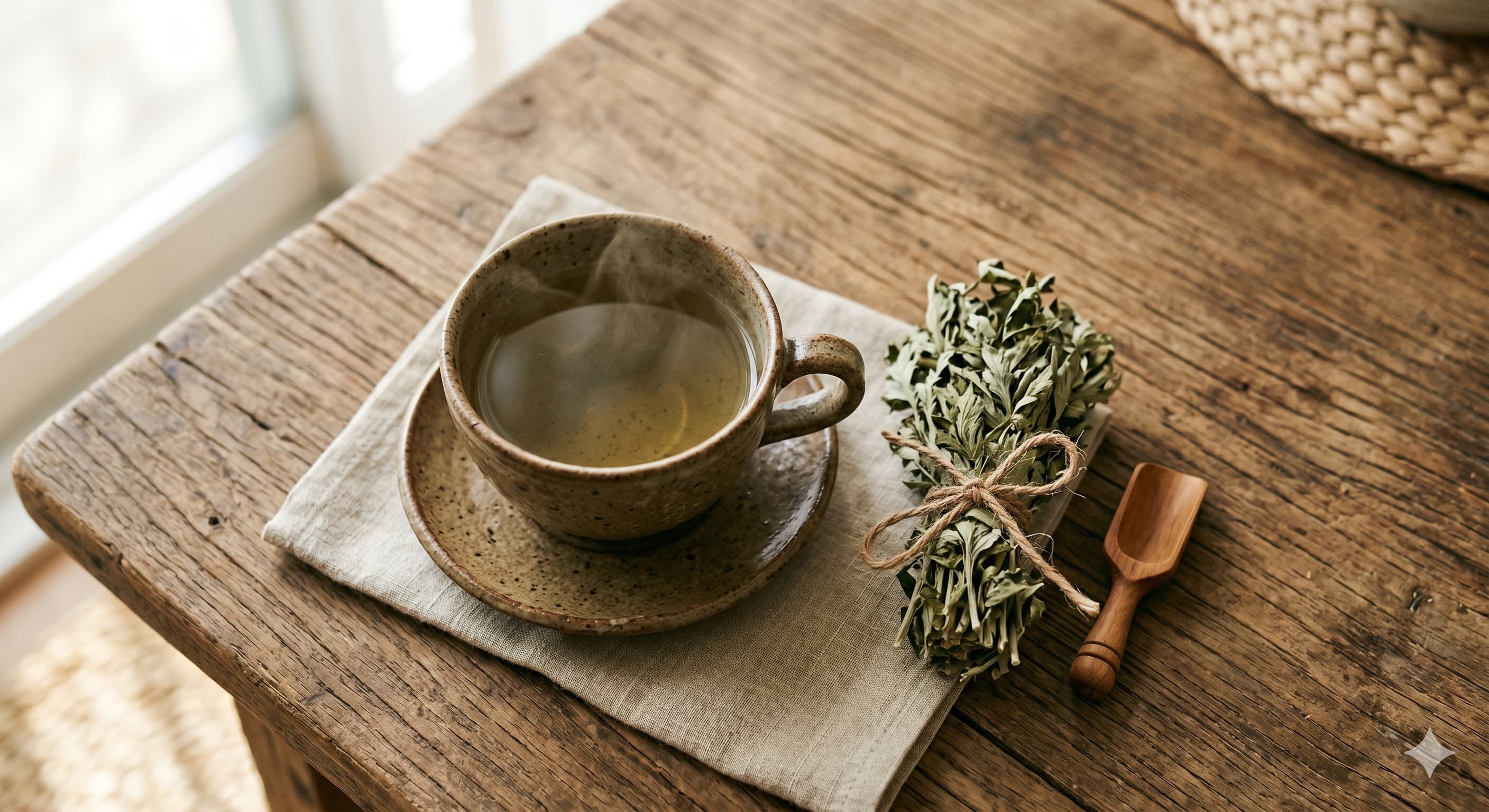 Mugwort Tea (쑥차)