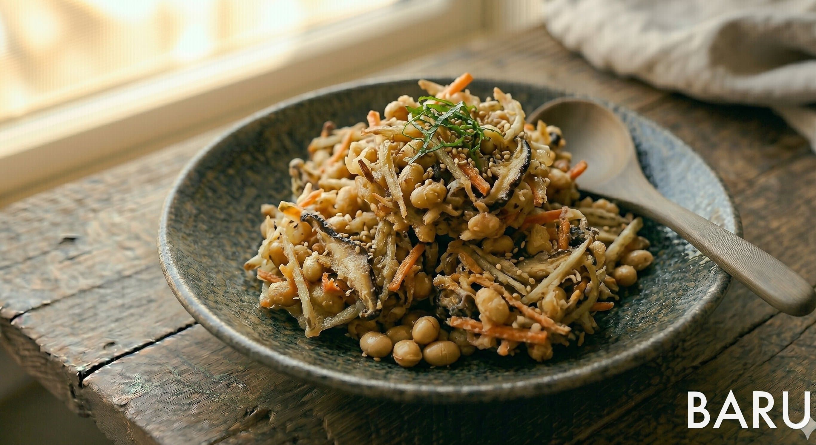 Setsubun Bean Tempura Fritters (볶은 콩 가키아게)