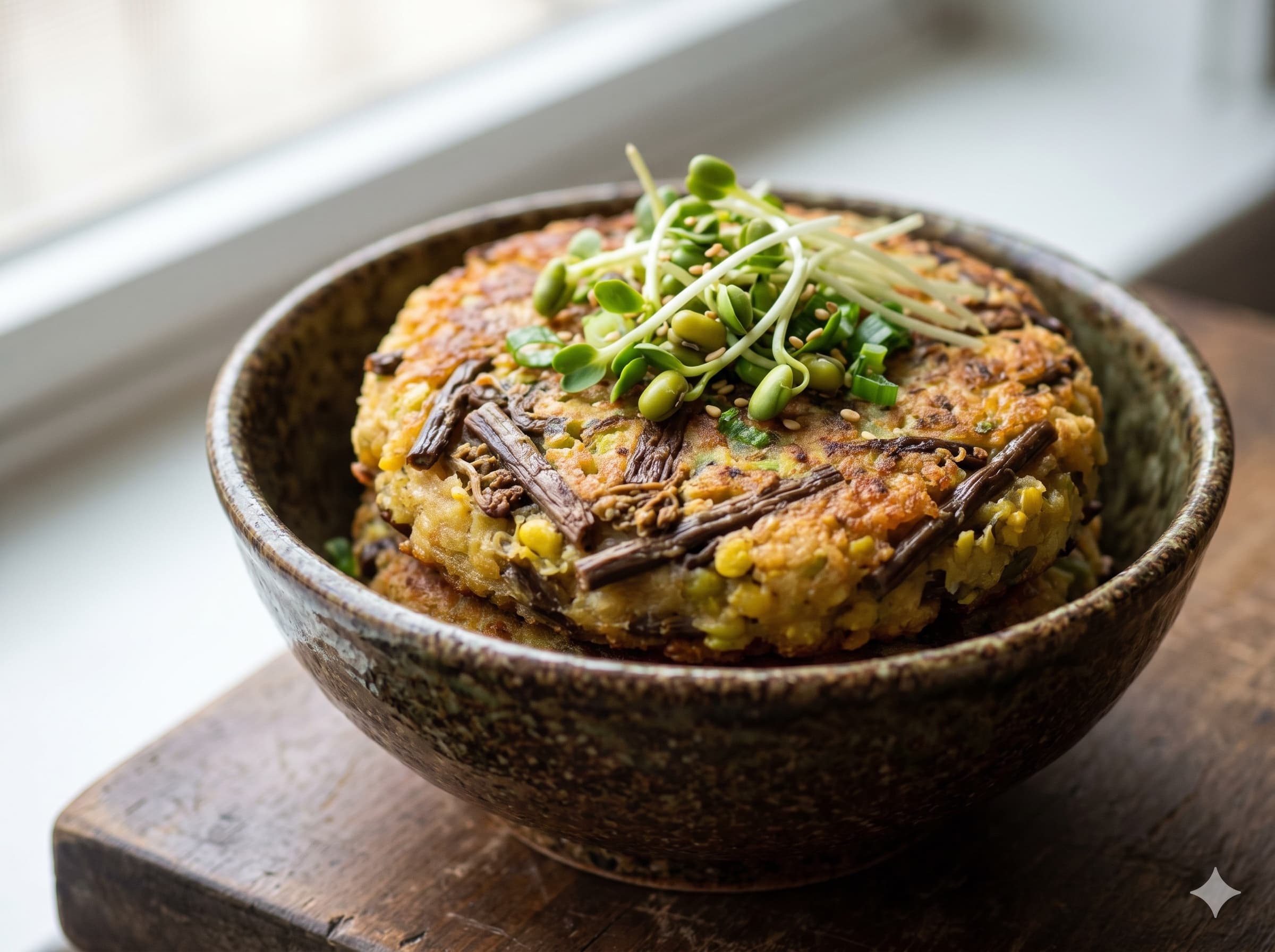 Mung Bean Pancake (녹두전 (비건))