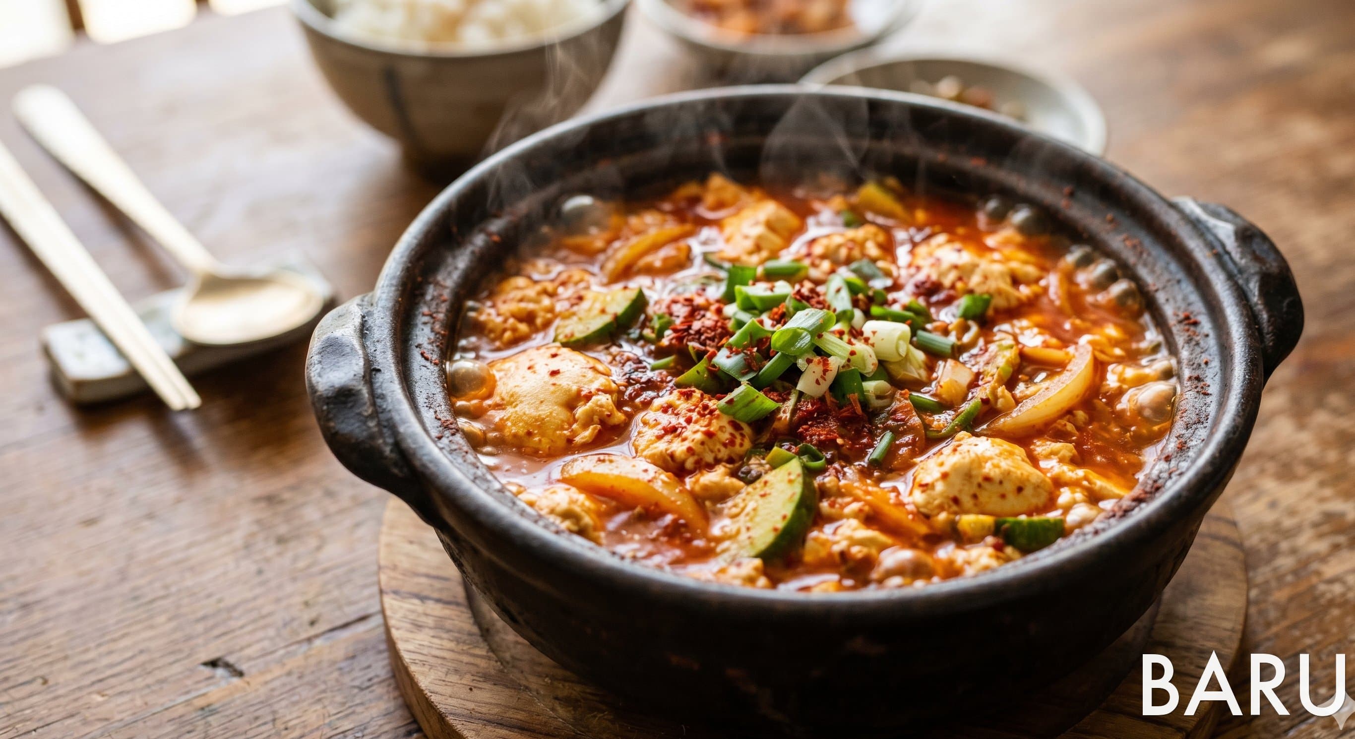 Soft Tofu Stew (순두부찌개)