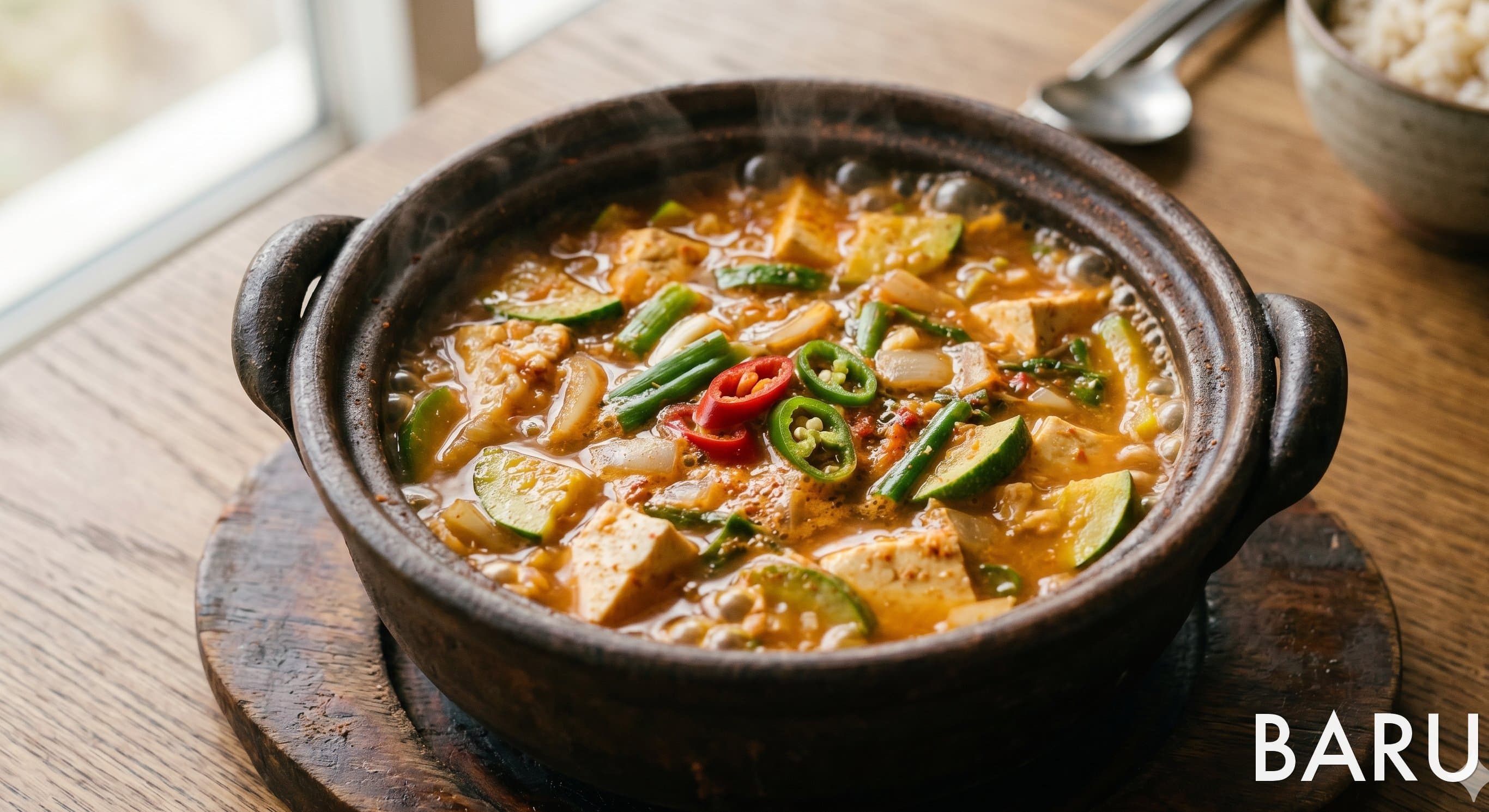 Ssamjang Jjigae (Korean BBQ Paste Stew) (쌈장찌개)