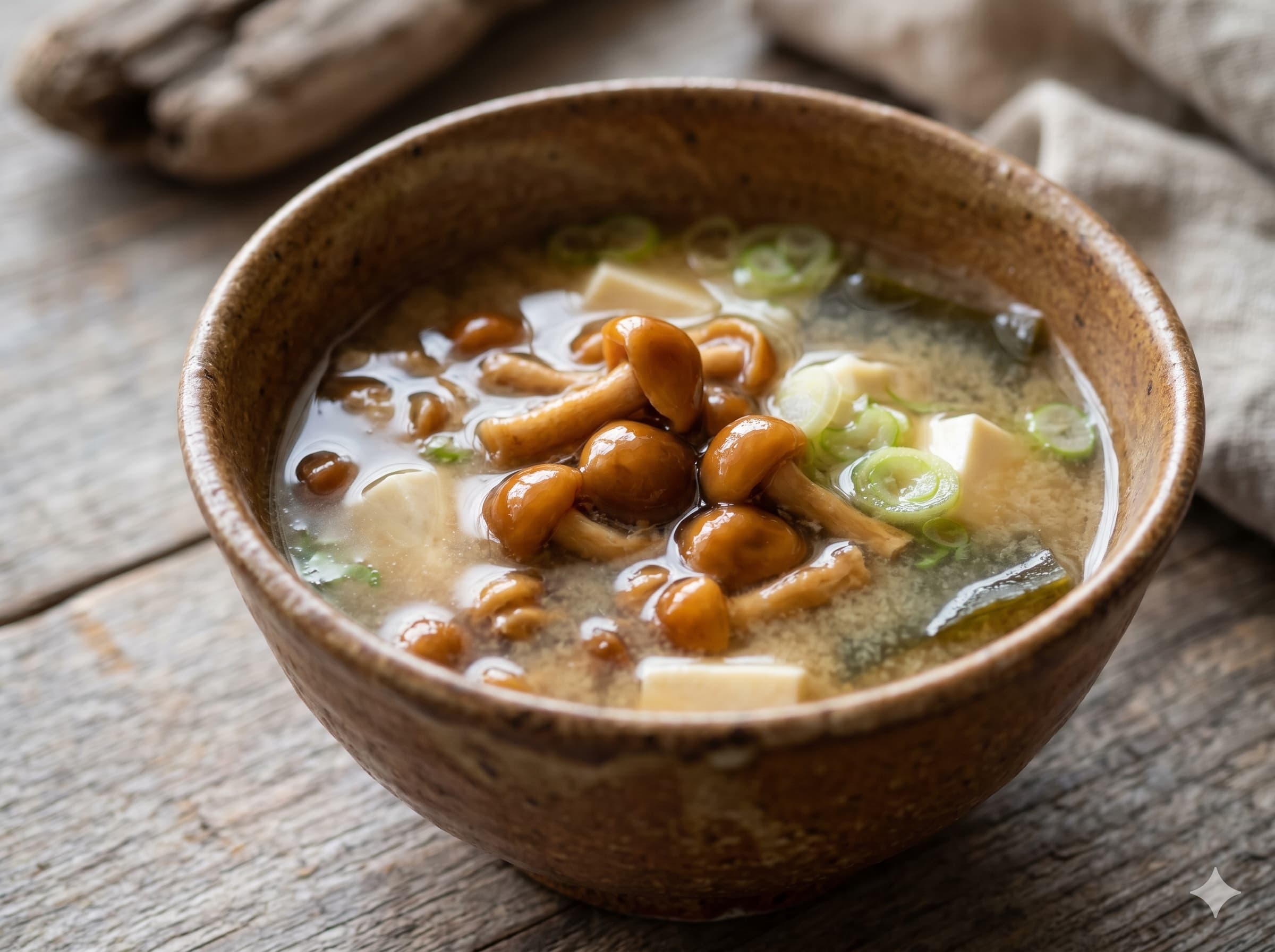 Nameko Mushroom Soup (나메코 지루)