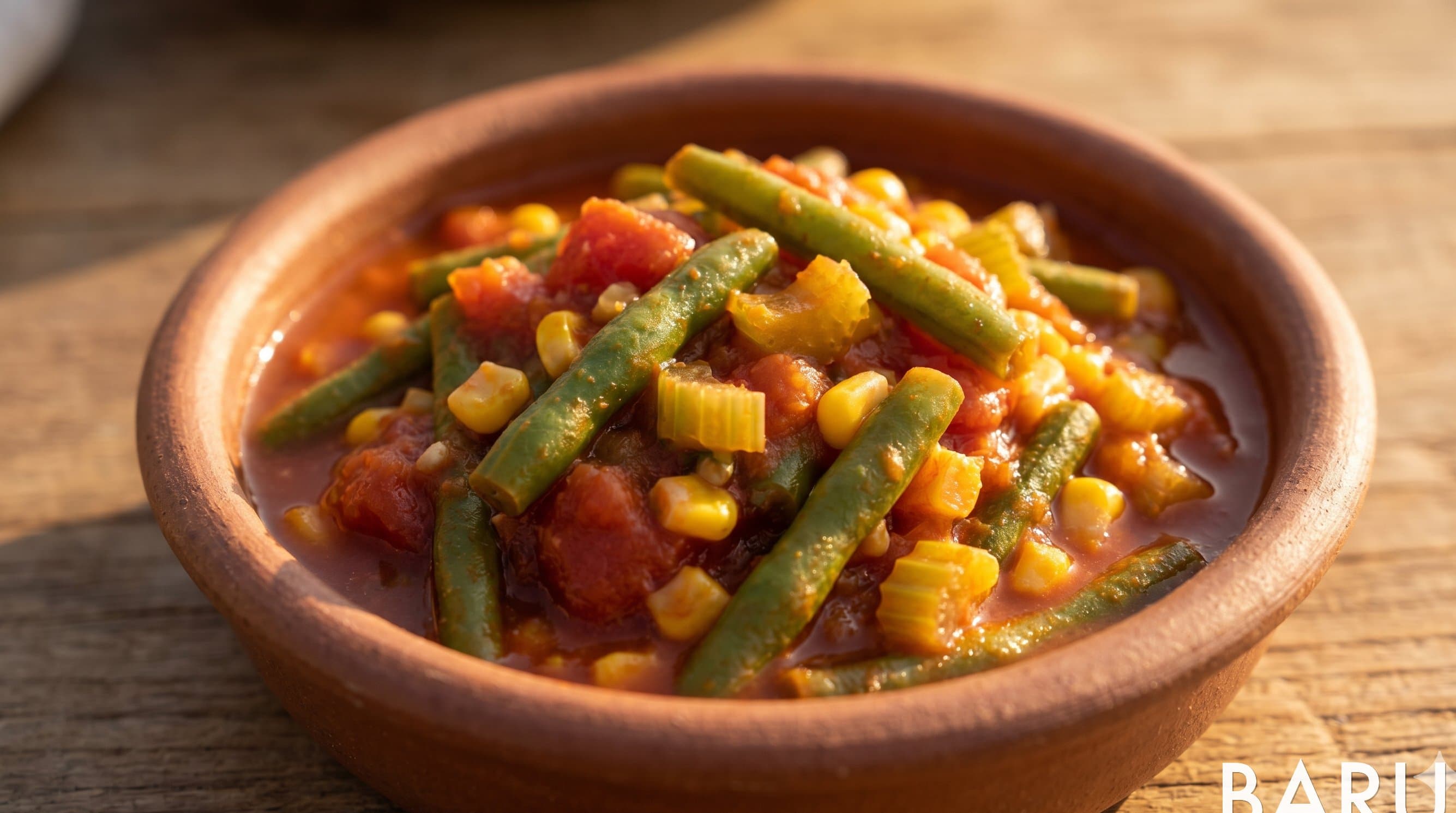 Green Beans in Tomato Stew (깍지콩 토마토 조림)