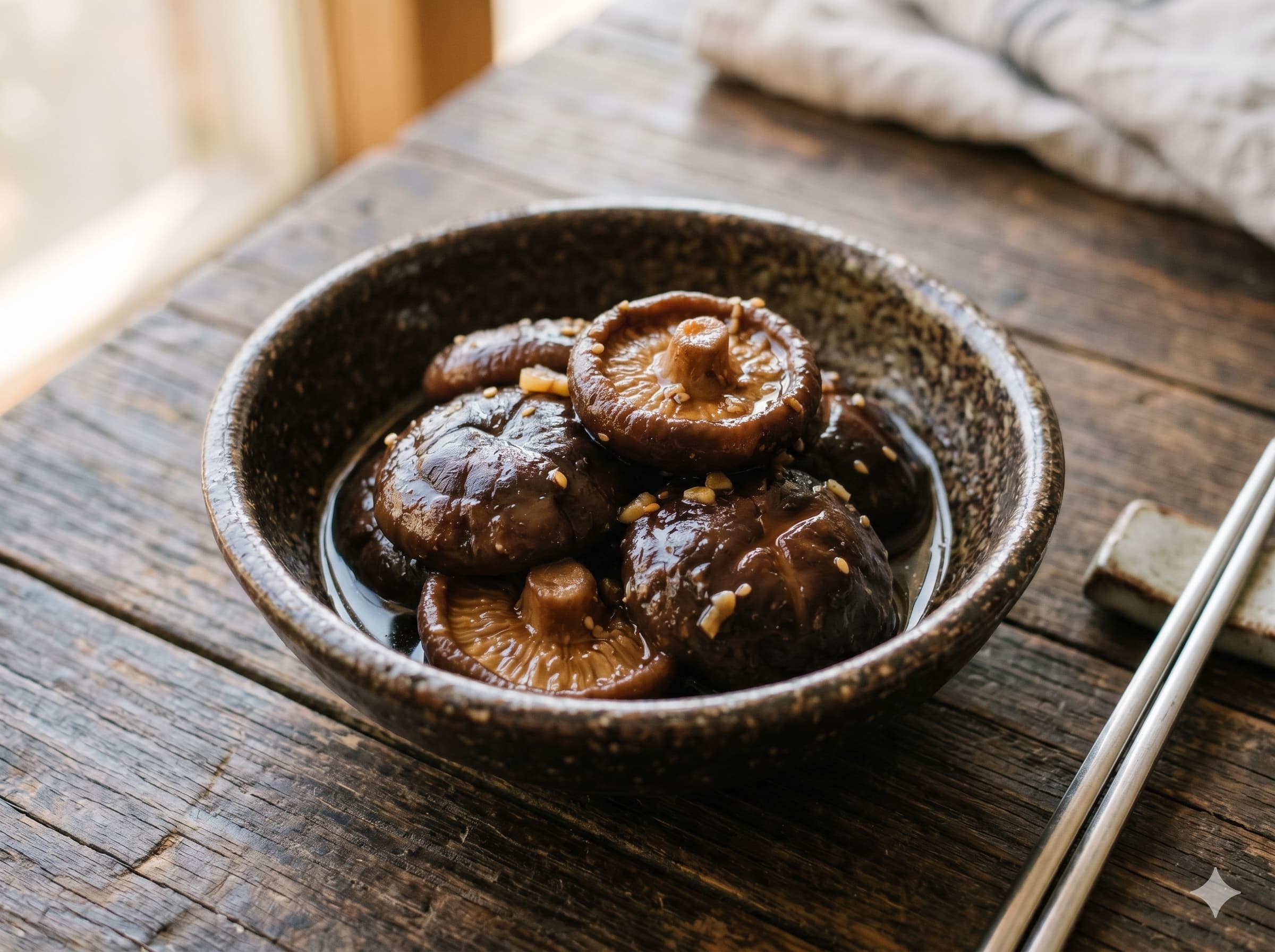 Soy-braised Shiitake Mushrooms (표고버섯 장조림)