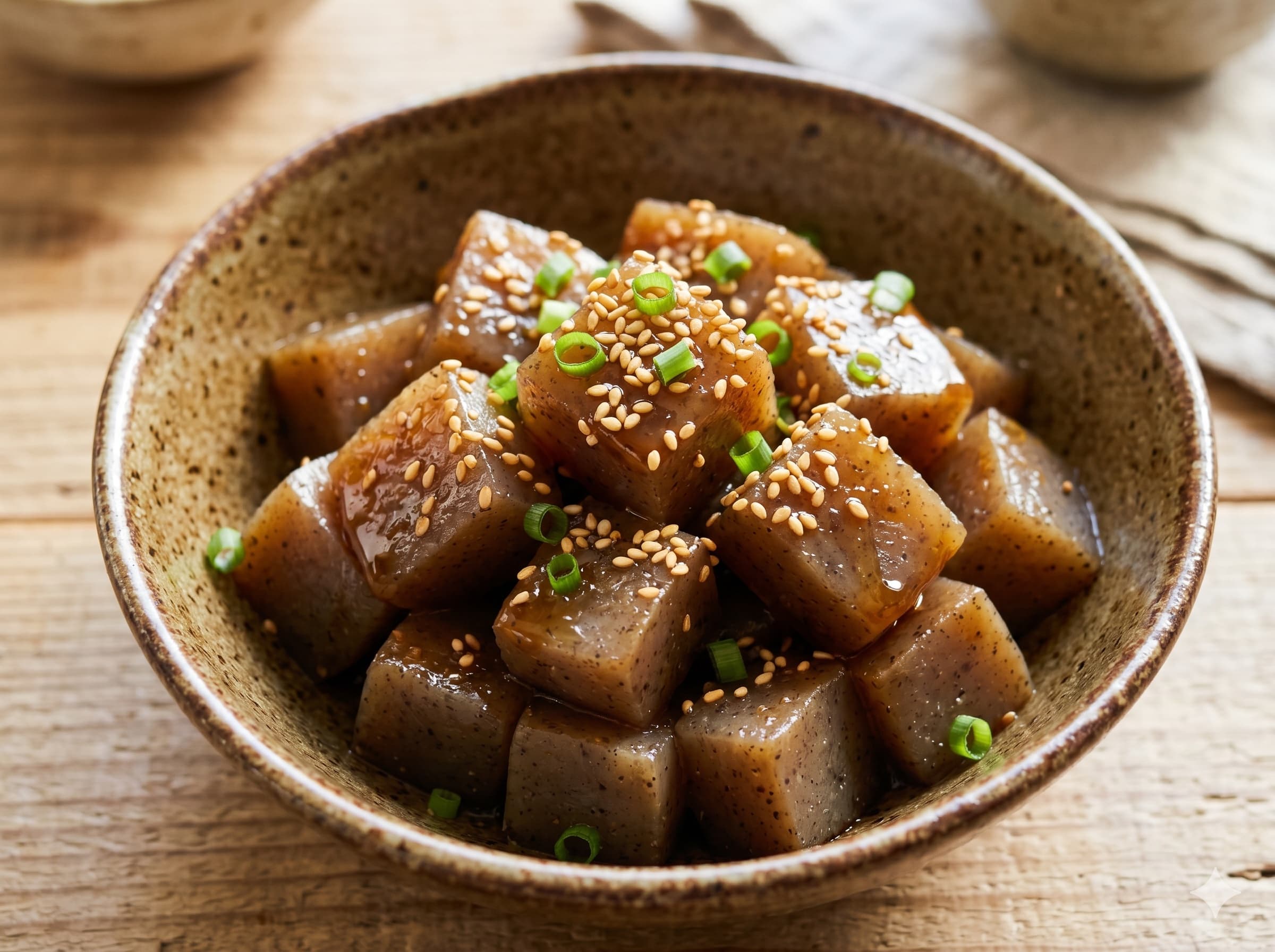 Braised Konjac (곤약 조림)