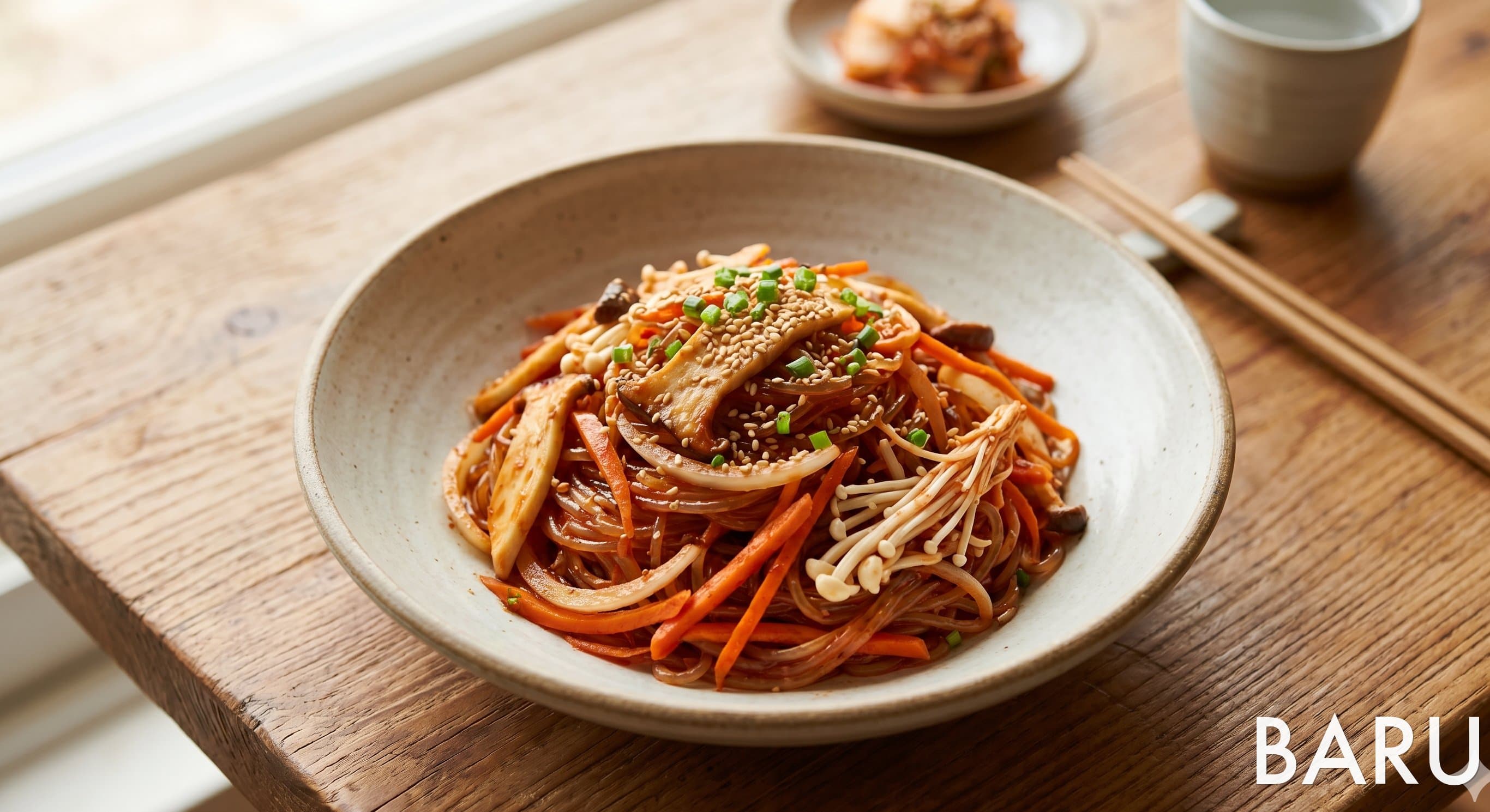Spicy Bibim Glass Noodles (비빔당면)