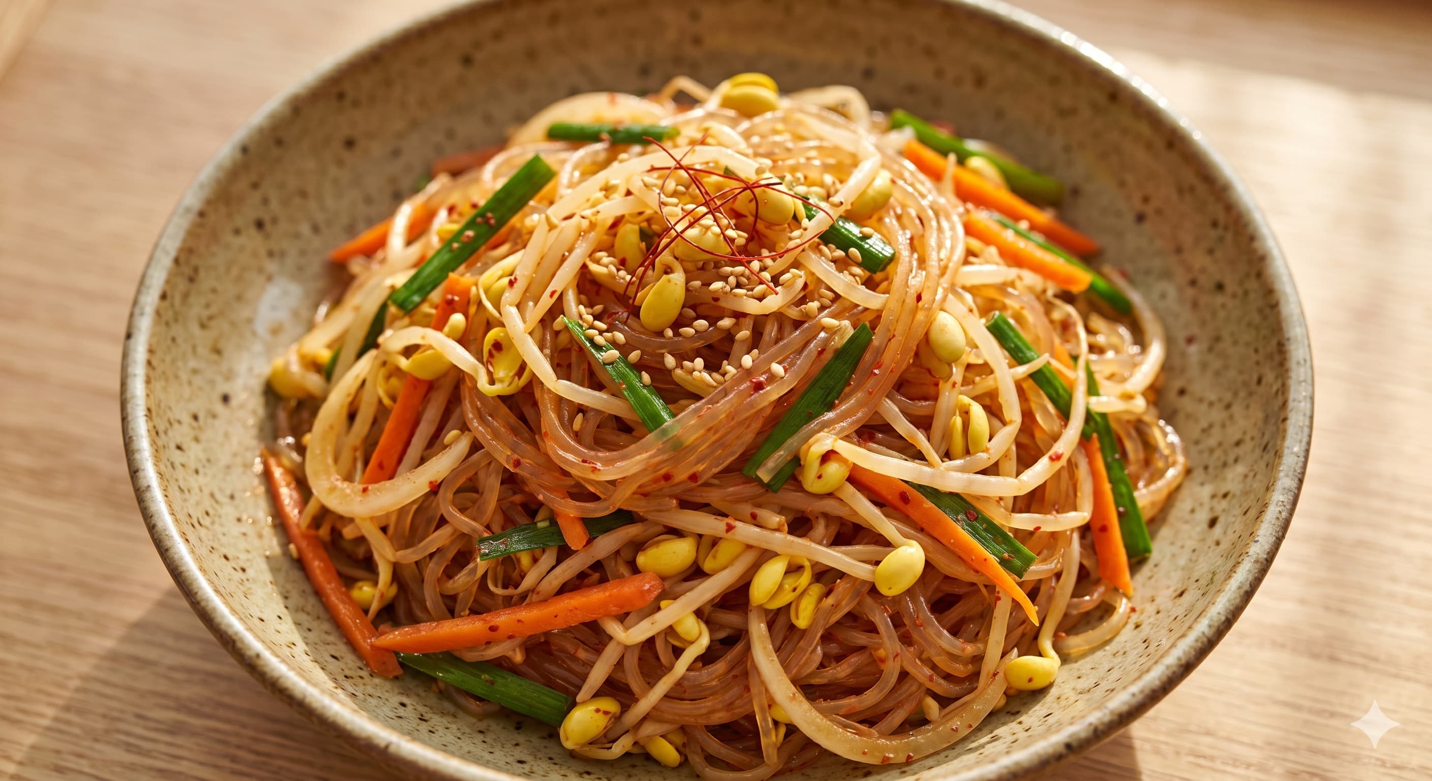 Spicy Soybean Sprout Japchae (매운콩나물잡채)
