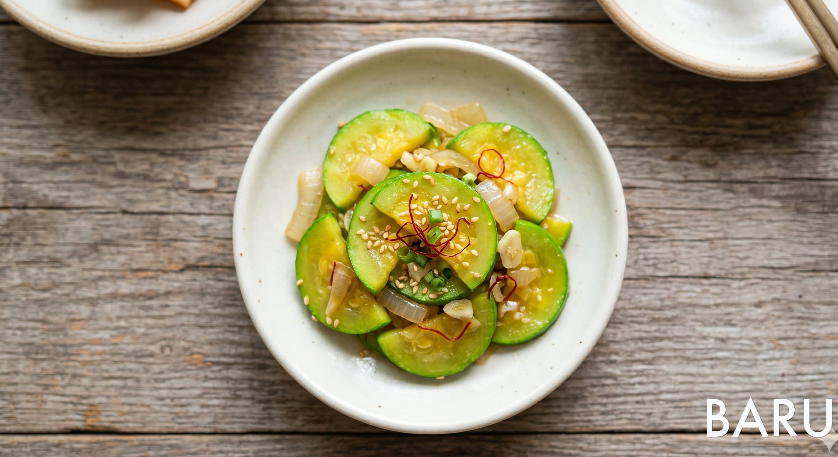 Stir-fried Zucchini (애호박볶음 애호박나물)