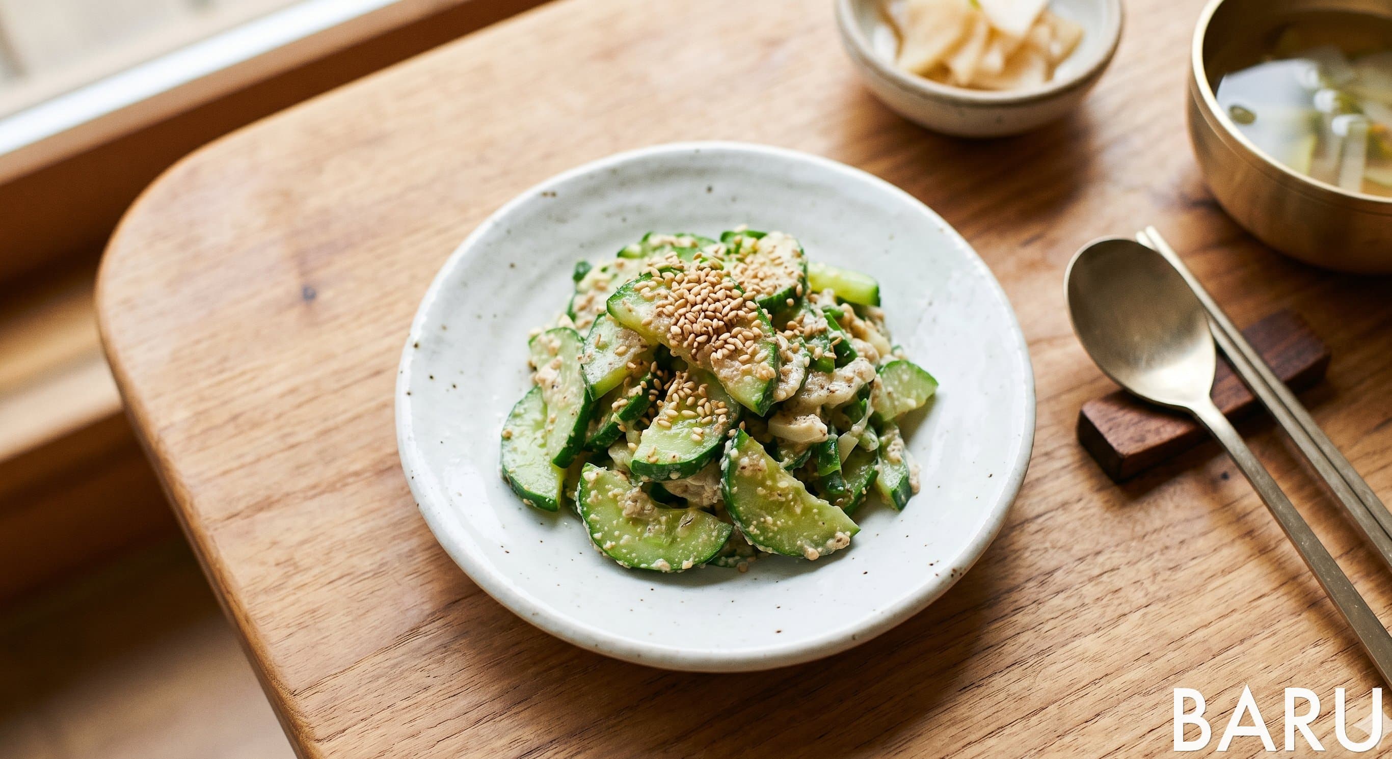Cucumber & Perilla Seed Stir-fry (오이들깨볶음)