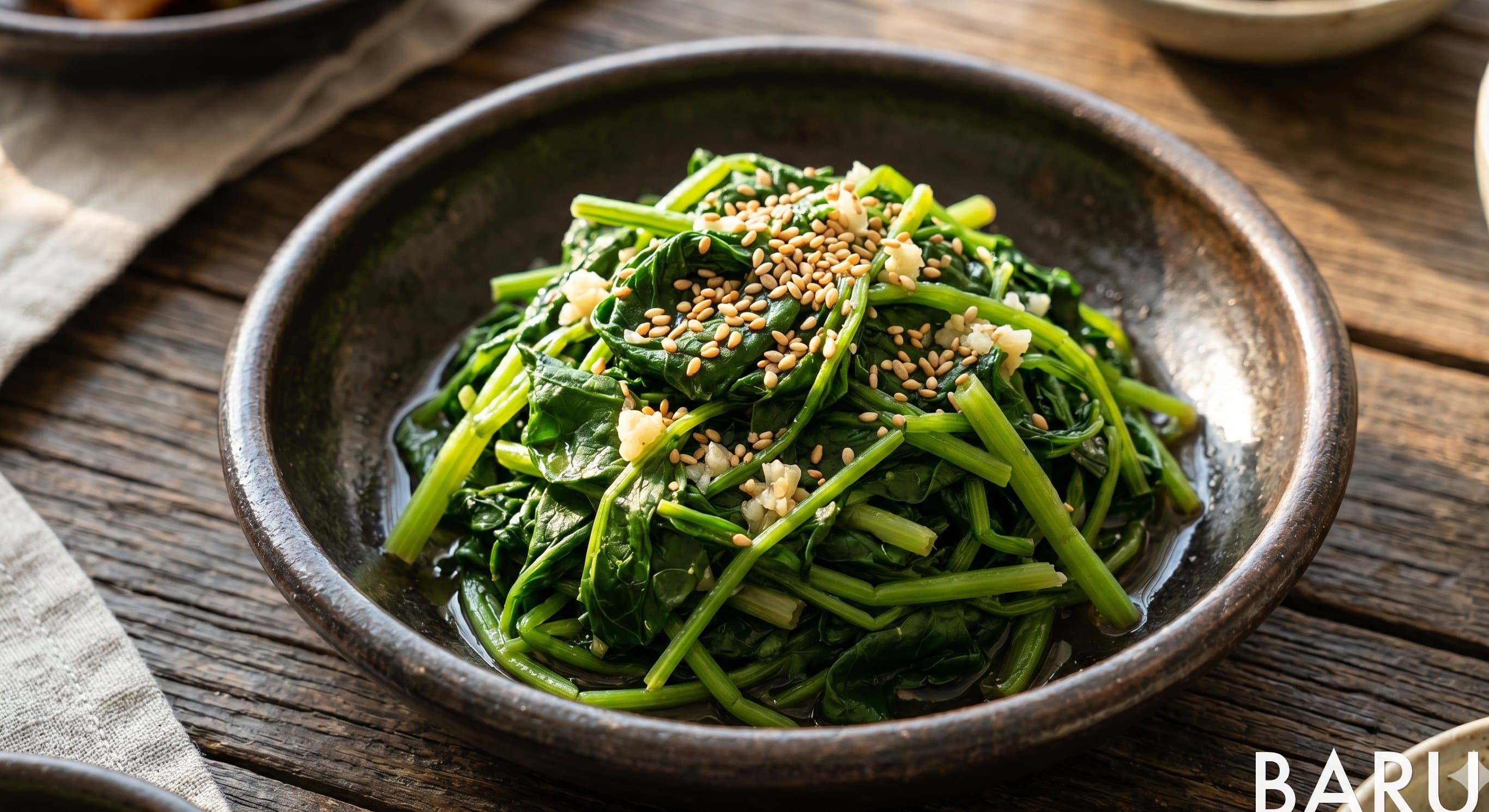Sesame Amaranth Greens (비름나물)