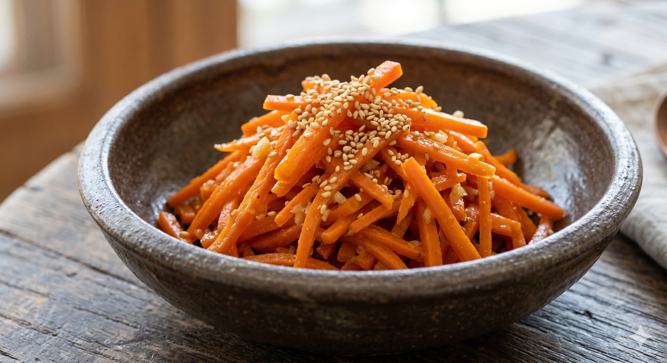 Sweet Carrot Namul (당근 나물)