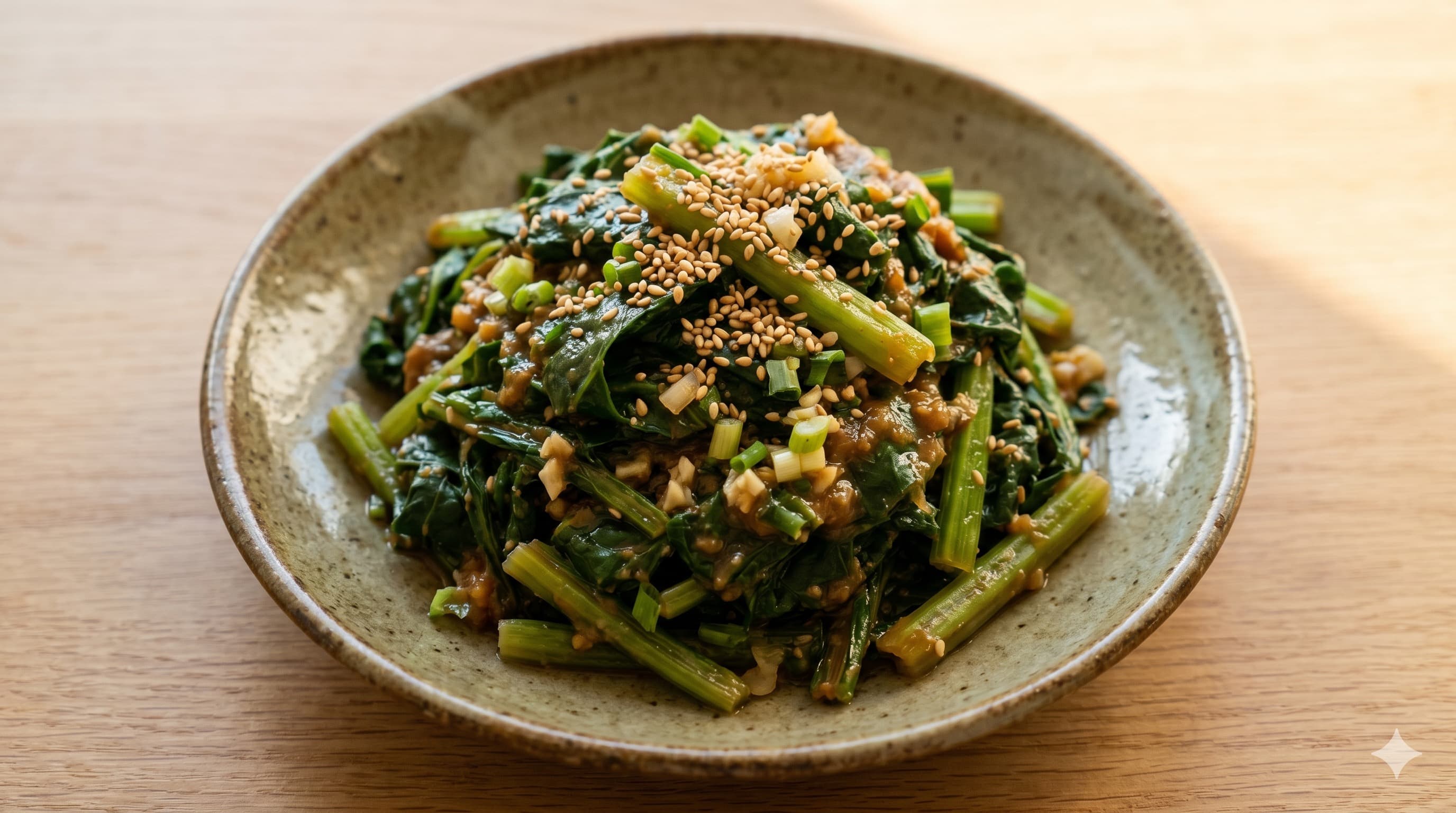 Chard with Doenjang Dressing (근대된장무침)