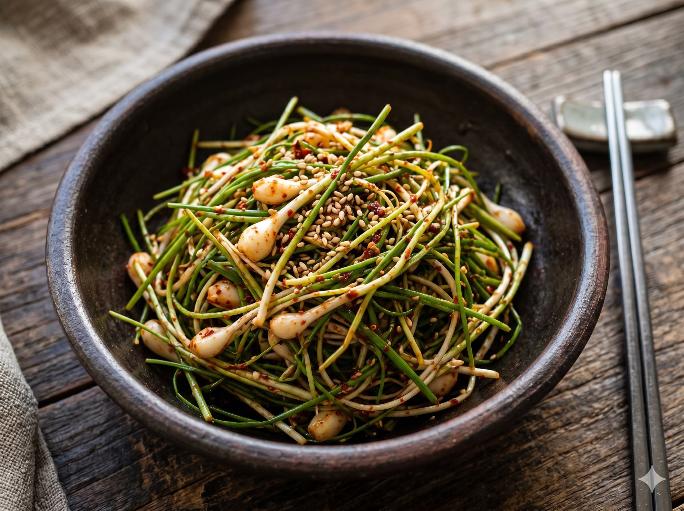 Wild Chive Salad (달래 무침)
