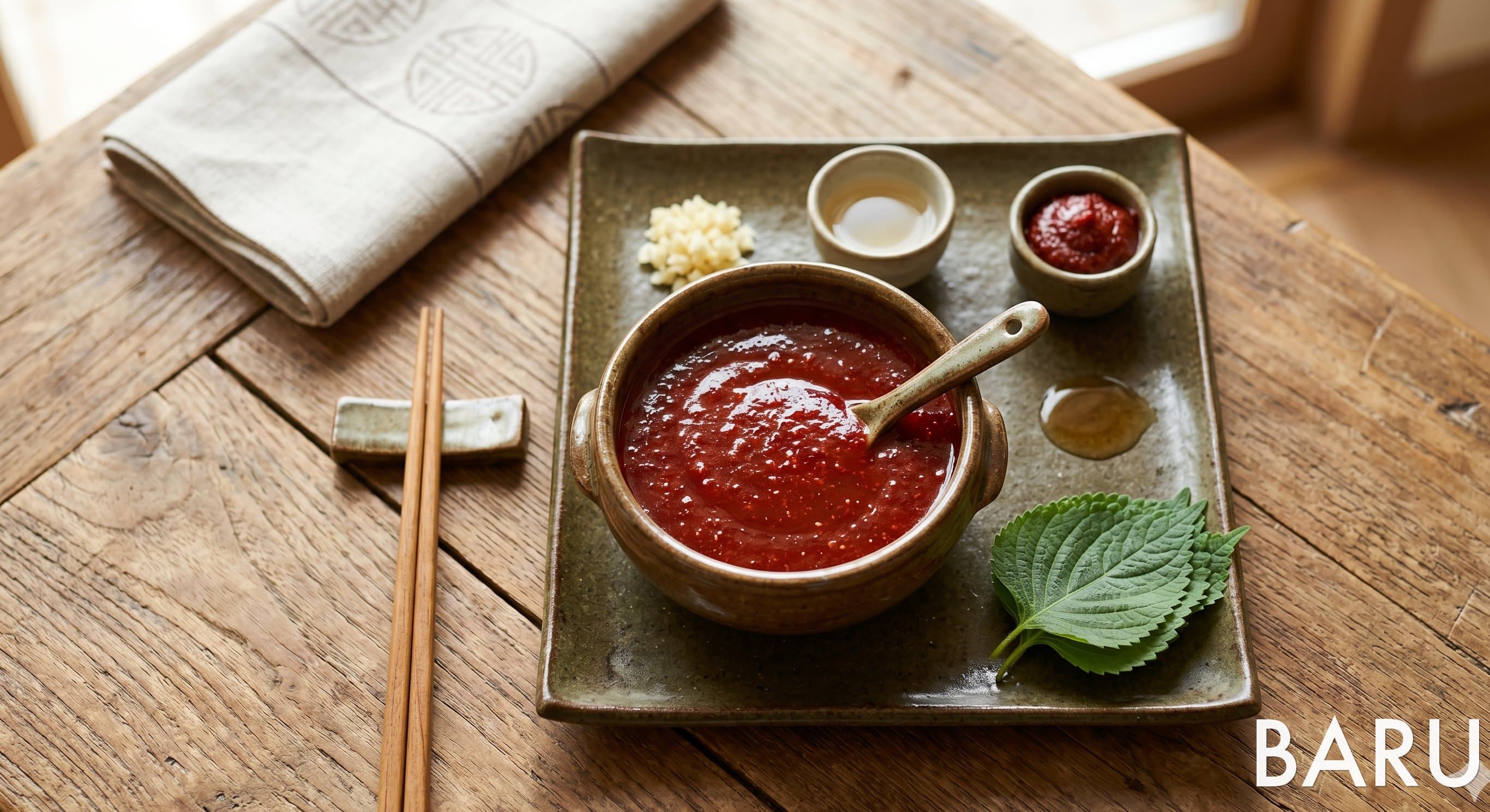 Cho-Gochujang (Vinegar Chili Dipping Sauce) (초고추장)