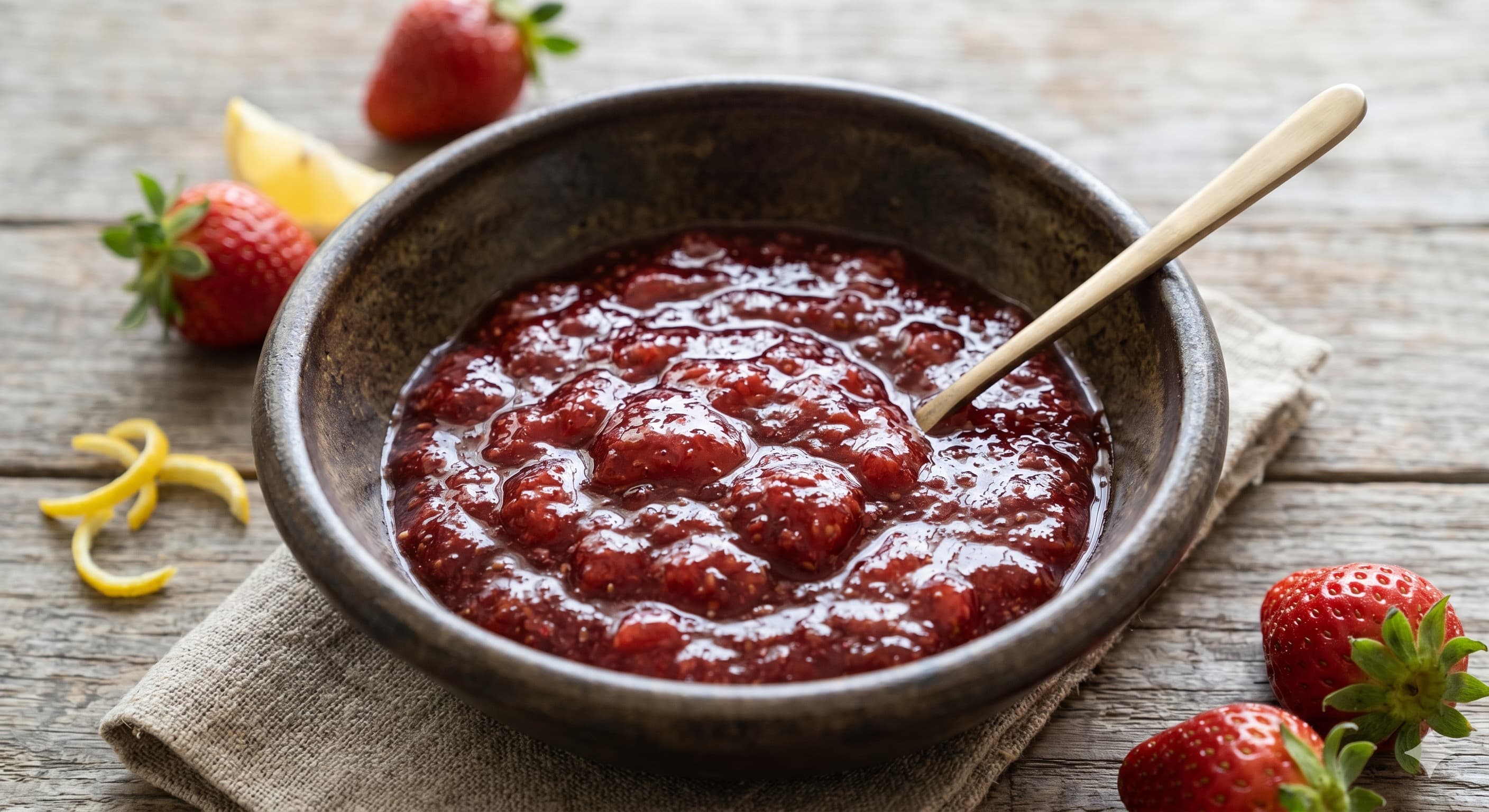 Homemade Strawberry Jam (딸기잼)
