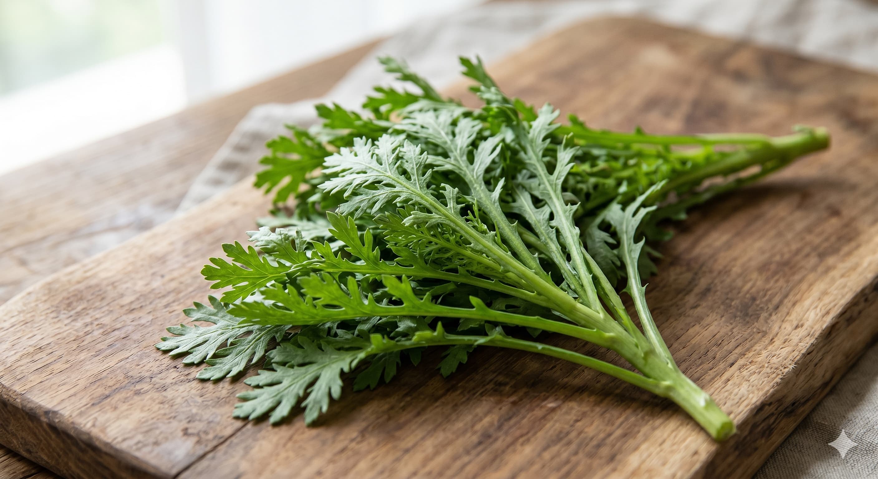 Crown Daisy / Chrysanthemum Greens (Ssukgat) (쑥갓)