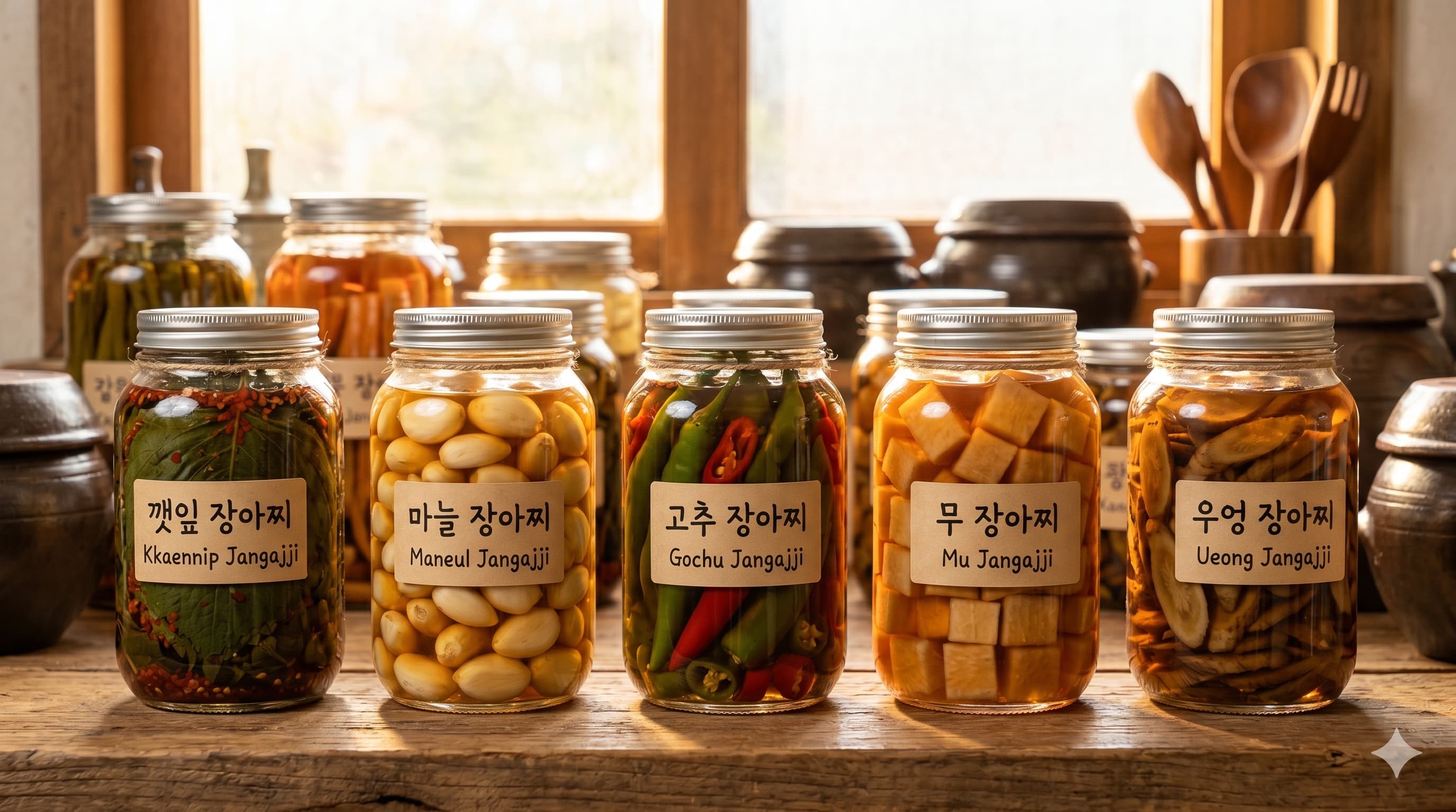 Preserving Korean Traditions: Jangajji Pickled Vegetables
